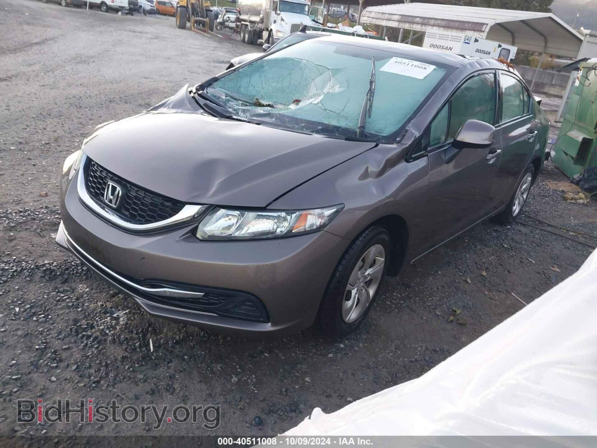 2013 HONDA CIVIC - VIN: 19XFB2F5XDE089026 - Фото 2