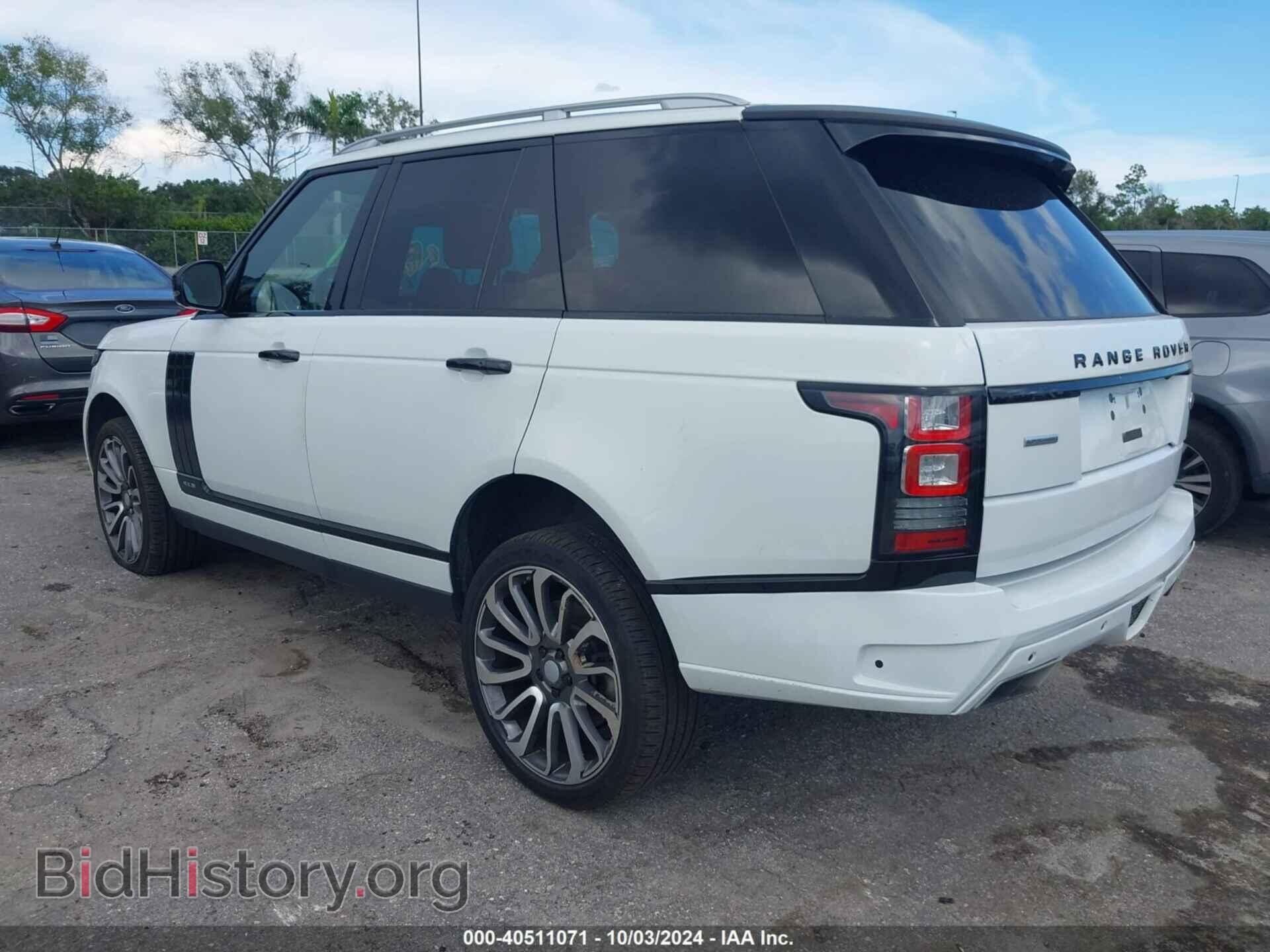 2015 LAND ROVER RANGE ROVER - VIN: SALGS2TF2FA204914 - Фото 3