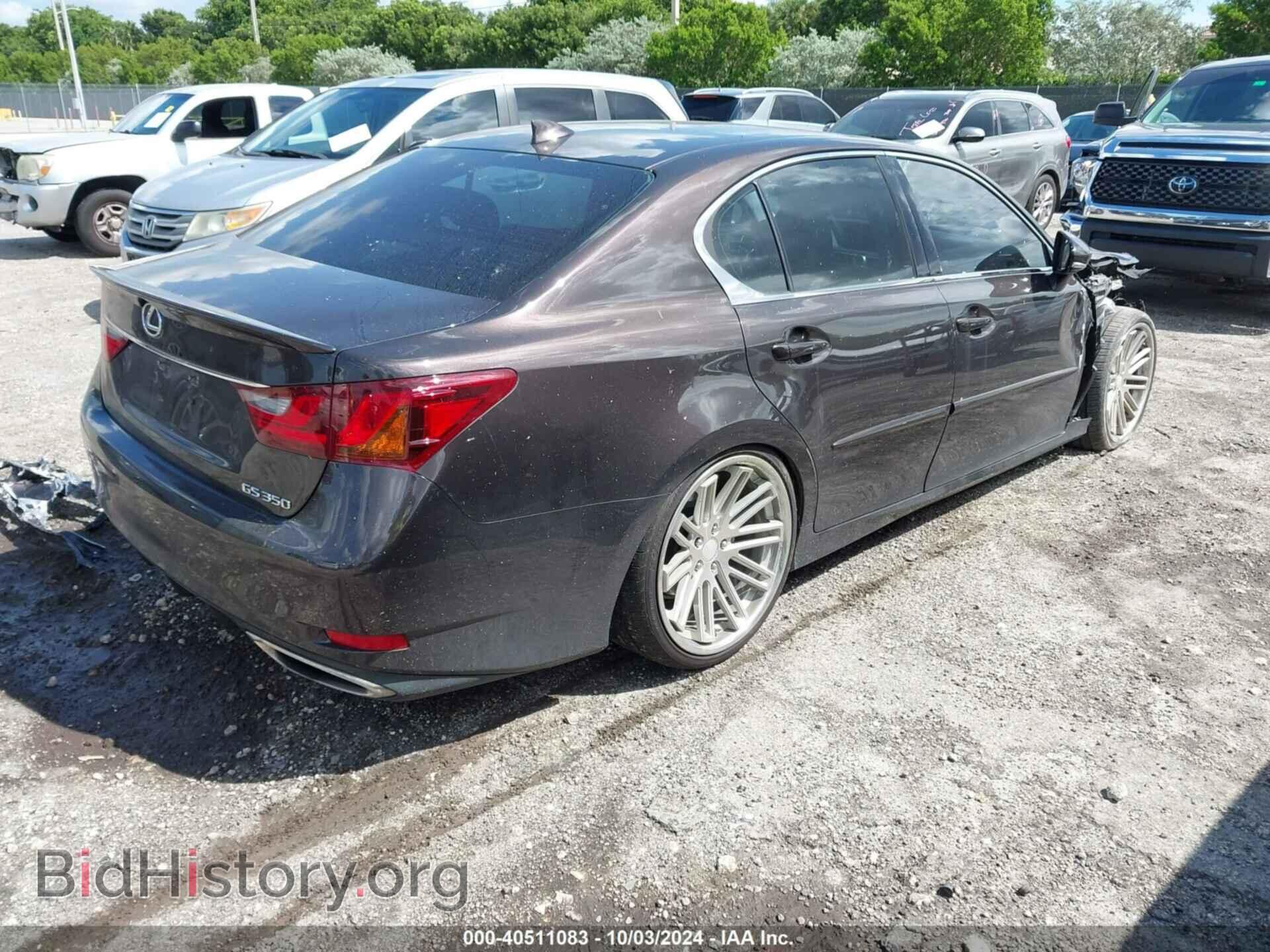 2015 LEXUS GS 350 - VIN: JTHBE1BL6FA005857 - Фото 4