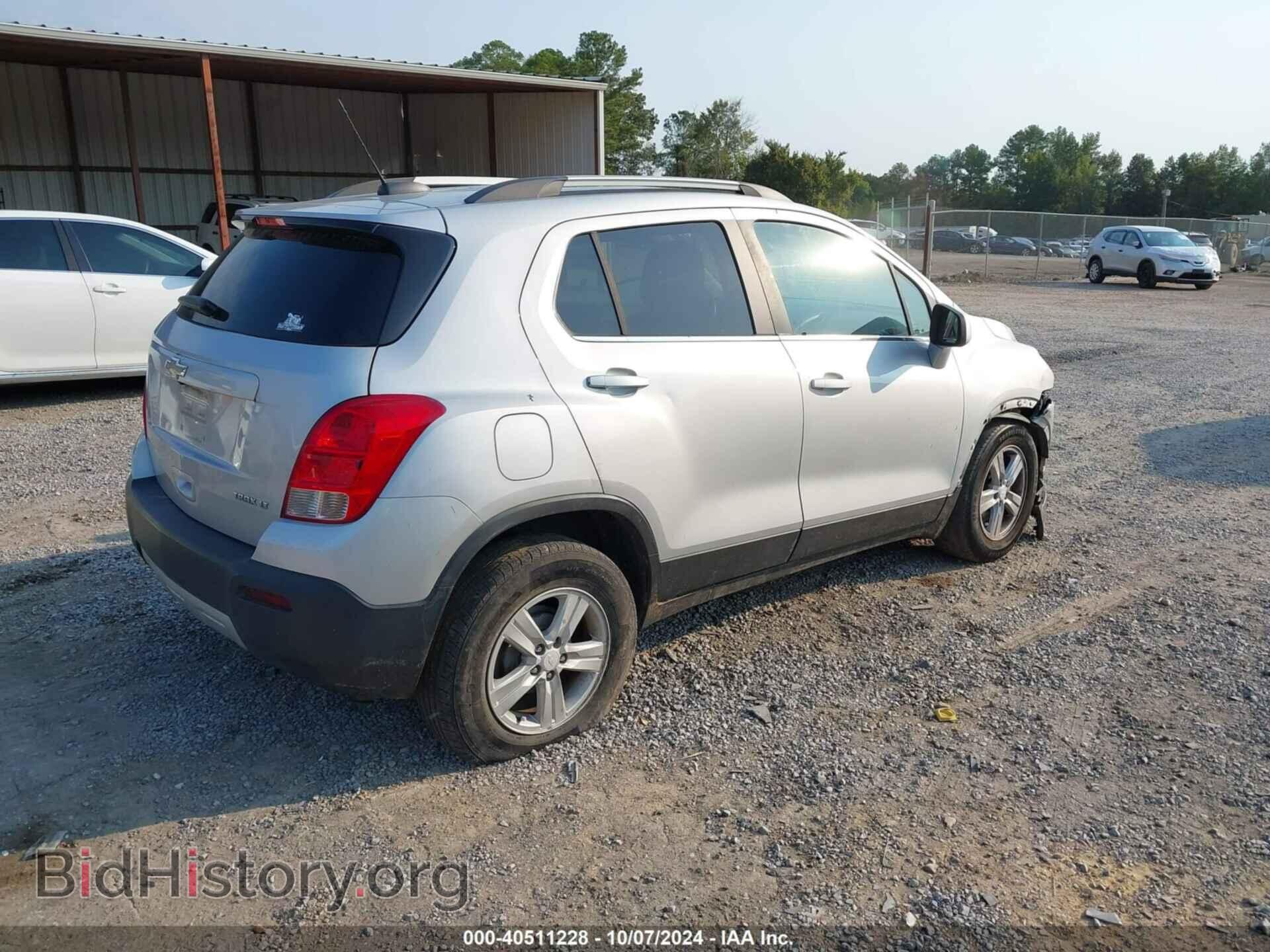 2016 CHEVROLET TRAX - VIN: 3GNCJLSB9GL220512 - Фото 4