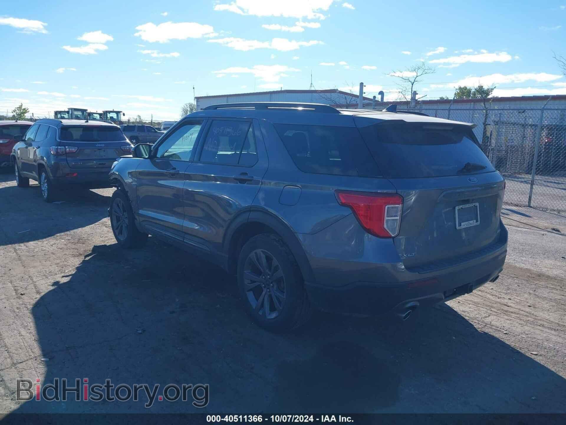 2022 FORD EXPLORER - VIN: 1FMSK8DHXNGA89989 - Фото 3