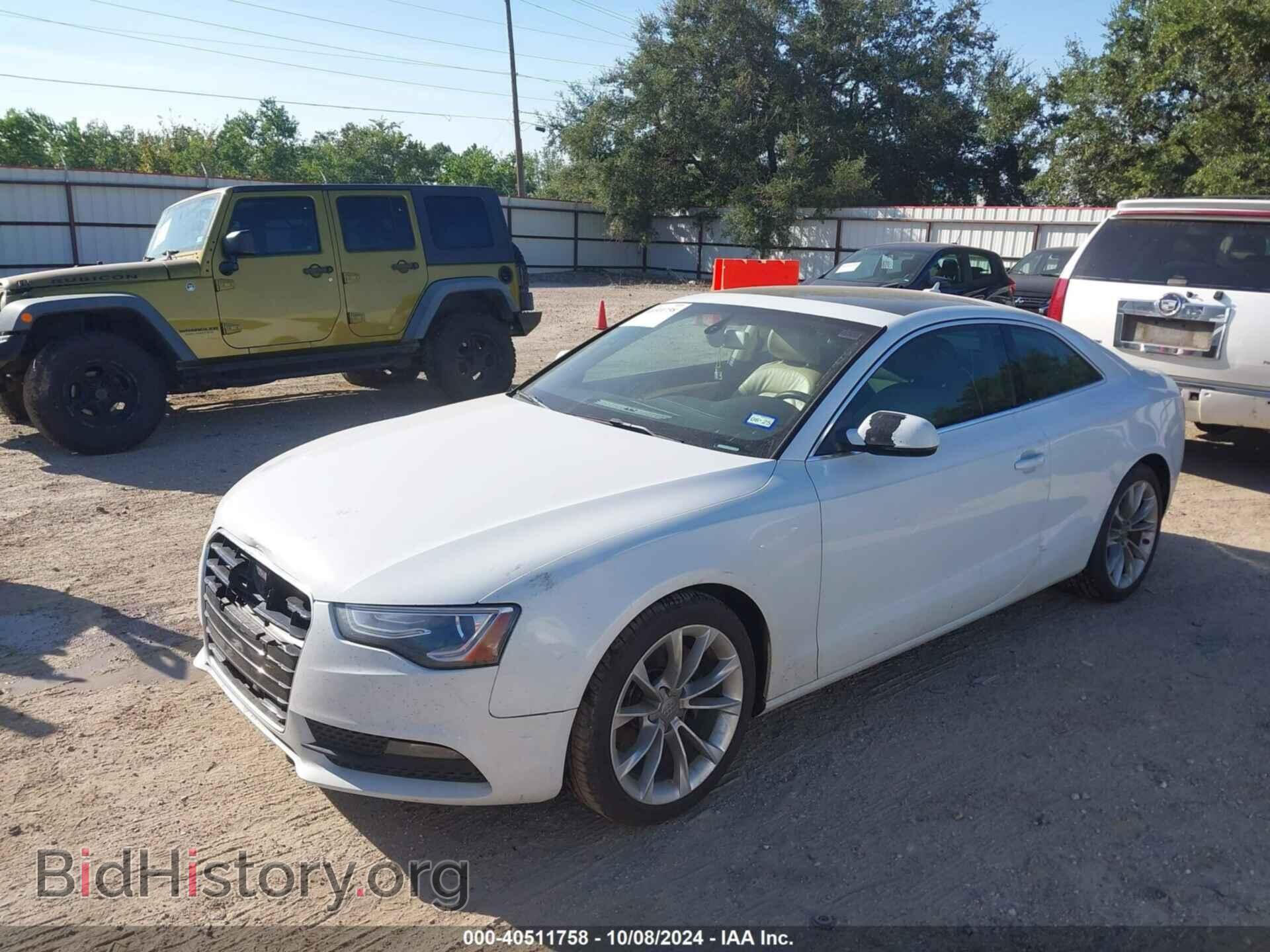 2014 AUDI A5 - VIN: WAUCFAFR3EA010785 - Фото 2