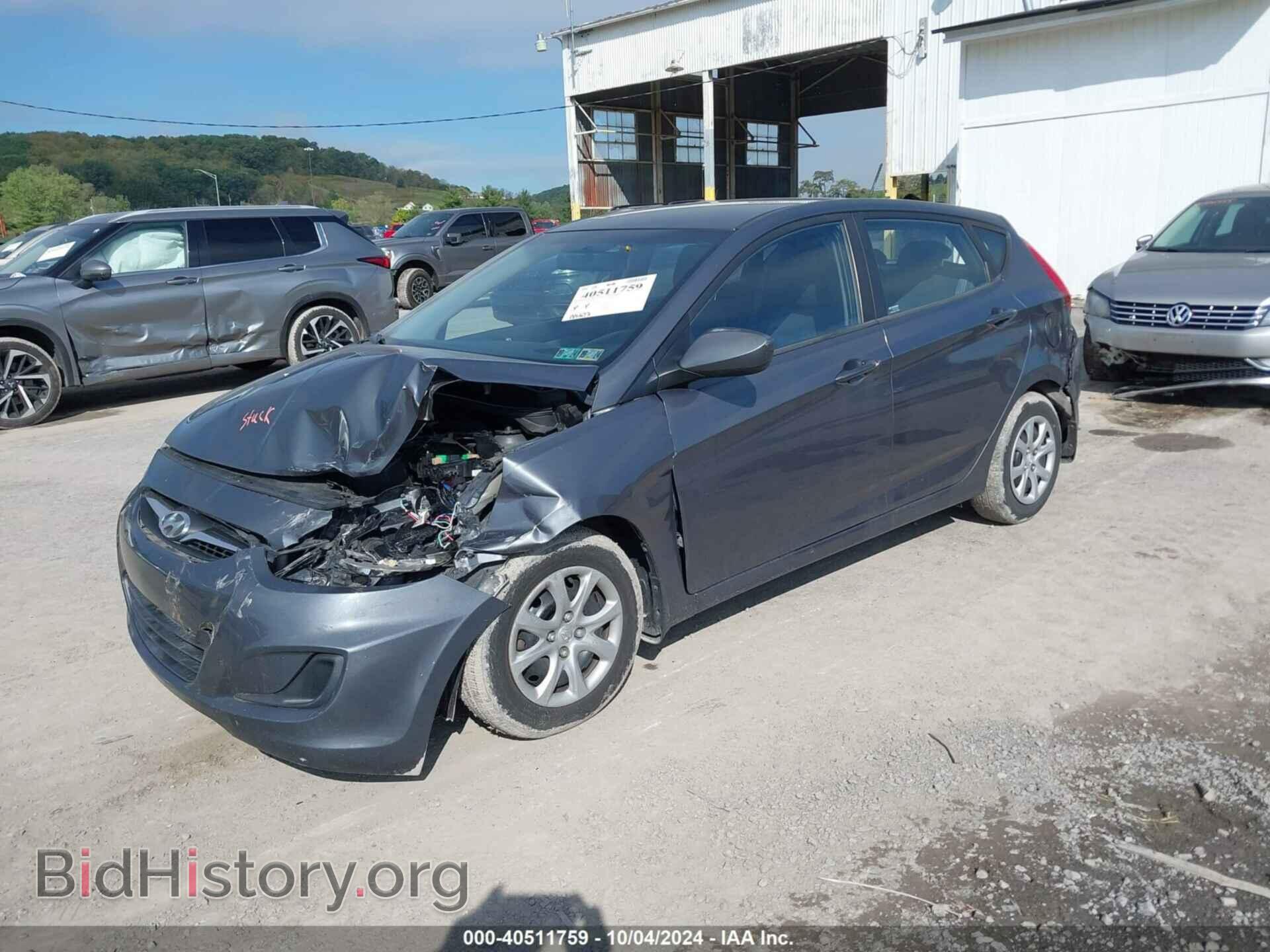 2012 HYUNDAI ACCENT - VIN: KMHCT5AE4CU042420 - Фото 2