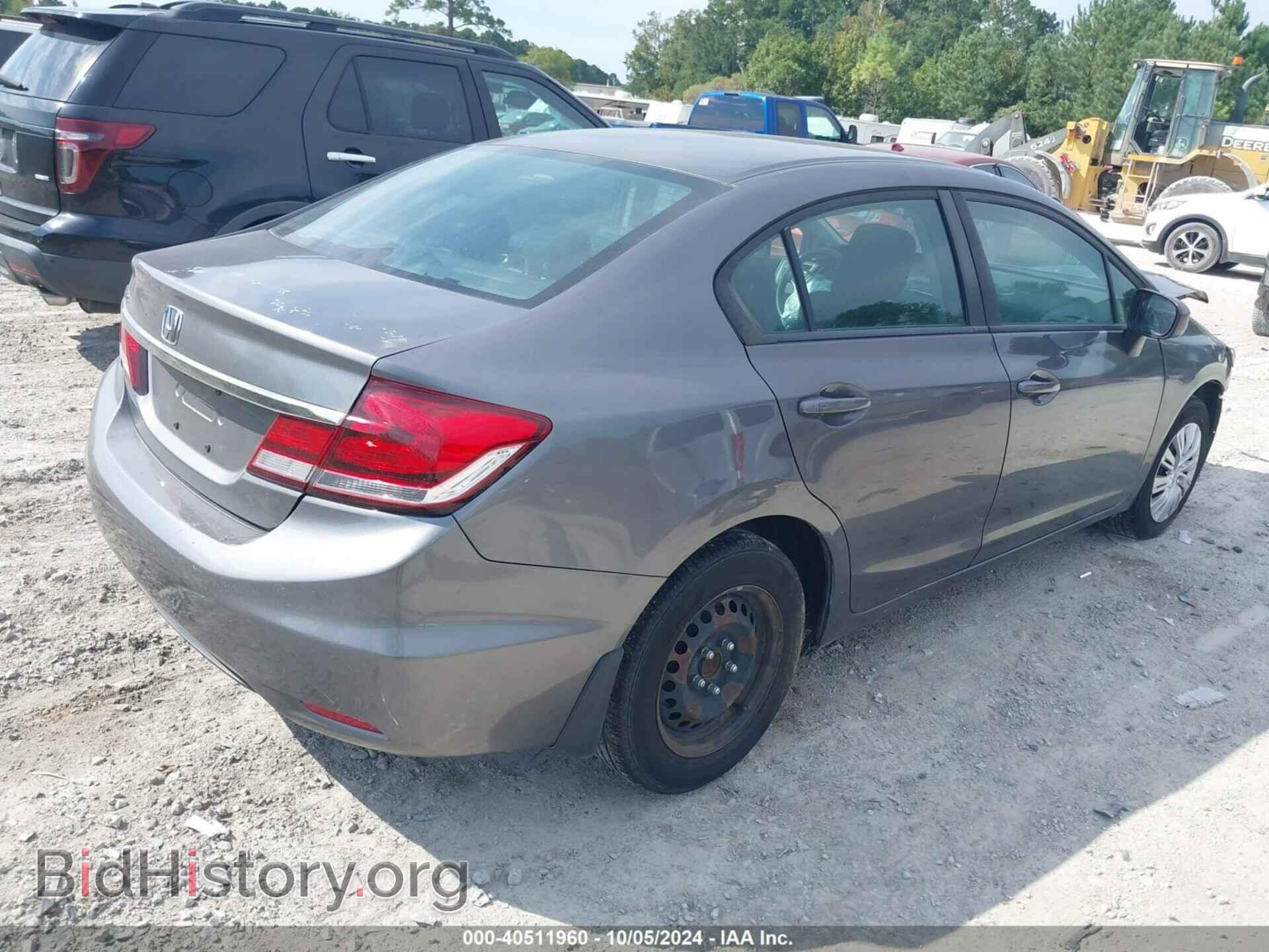 2015 HONDA CIVIC - VIN: 19XFB2F59FE084001 - Фото 4