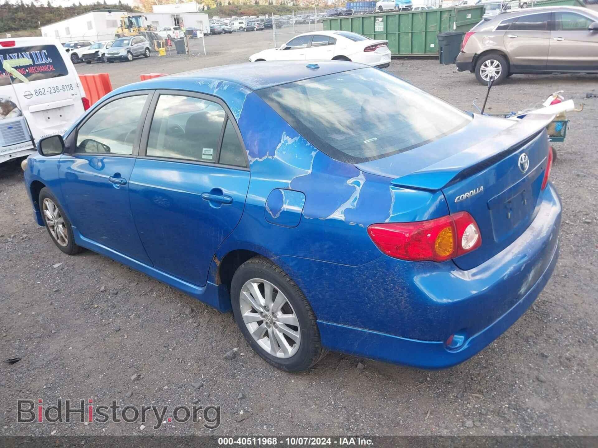 2009 TOYOTA COROLLA - VIN: 2T1BU40E19C060405 - Фото 3