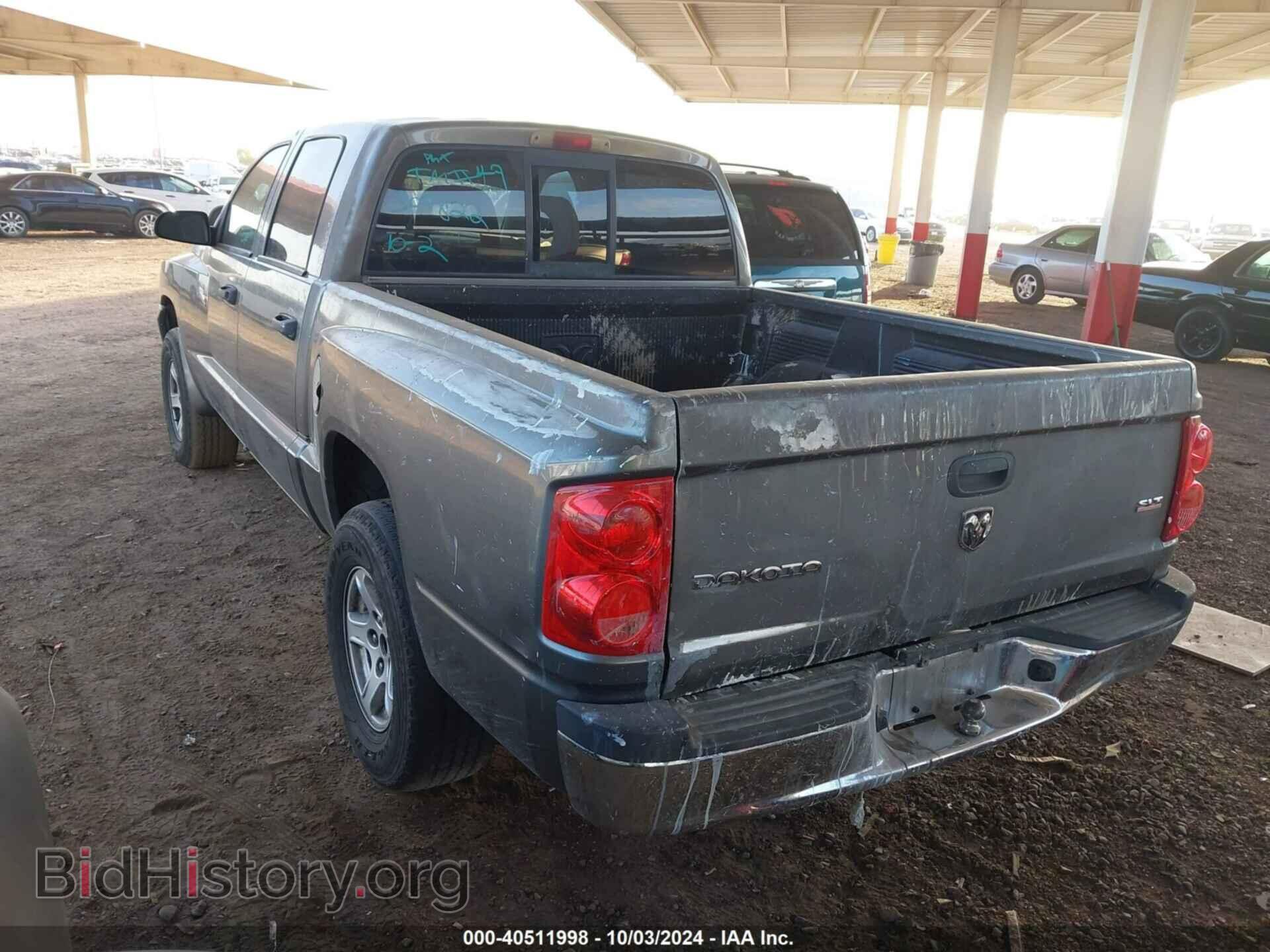 2006 DODGE DAKOTA - VIN: 1D7HE48K46S509822 - Фото 3
