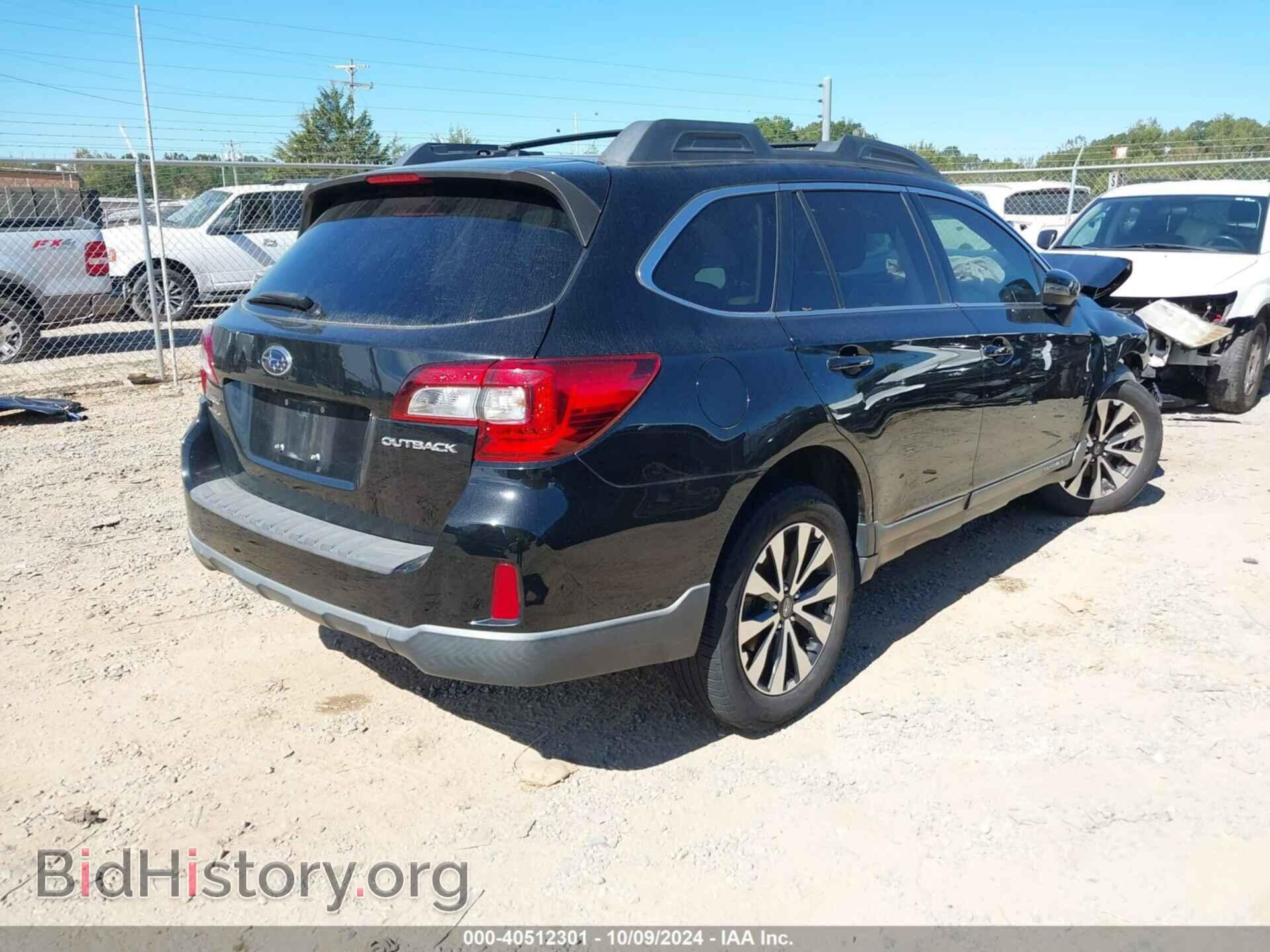2015 SUBARU OUTBACK - VIN: 4S4BSBJC2F3297797 - Фото 4
