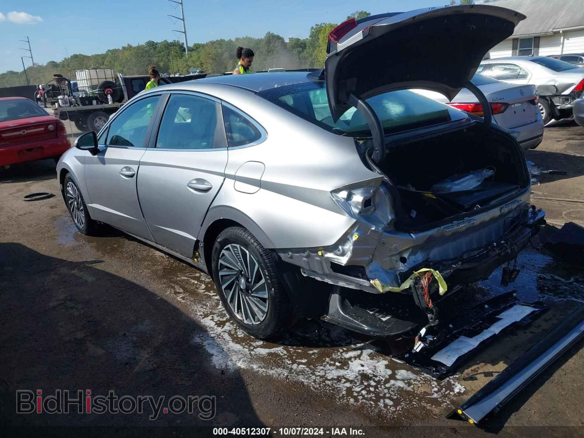 2021 HYUNDAI SONATA - VIN: KMHL34JJ1MA027657 - Фото 3