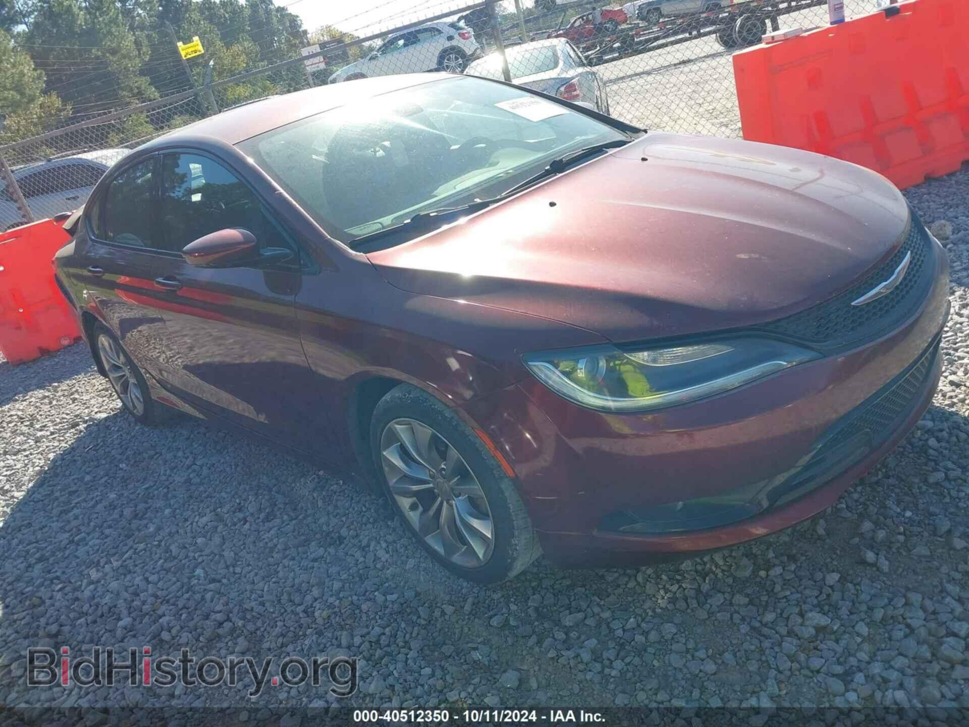 Photo 1C3CCCBB2FN585393 - CHRYSLER 200 2015