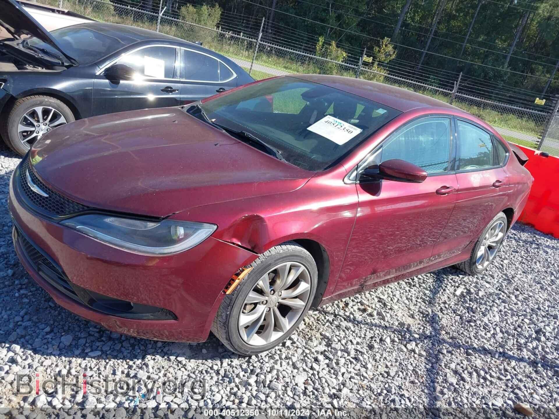 2015 CHRYSLER 200 - VIN: 1C3CCCBB2FN585393 - Фото 2