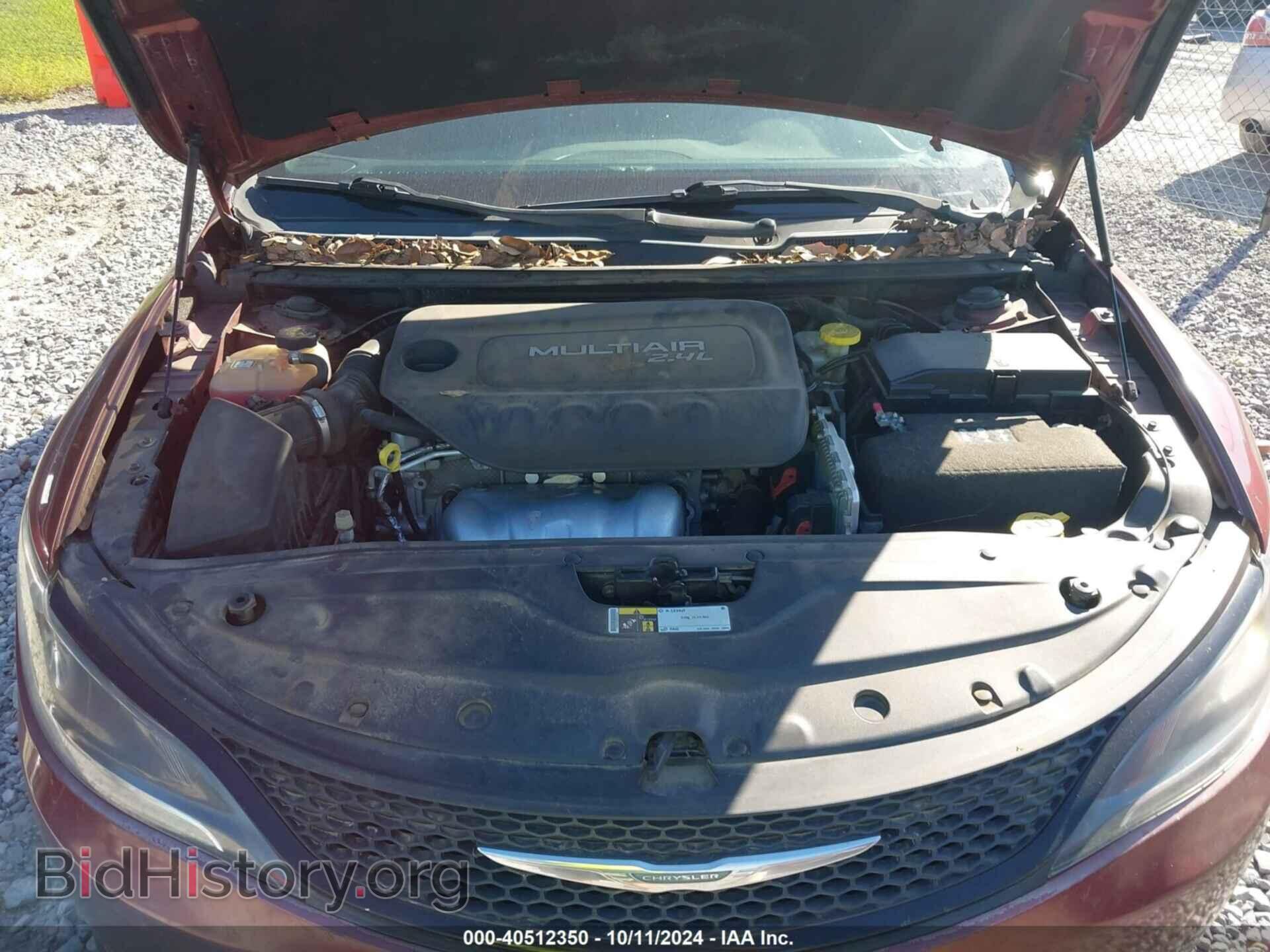 2015 CHRYSLER 200 - VIN: 1C3CCCBB2FN585393 - Фото 10