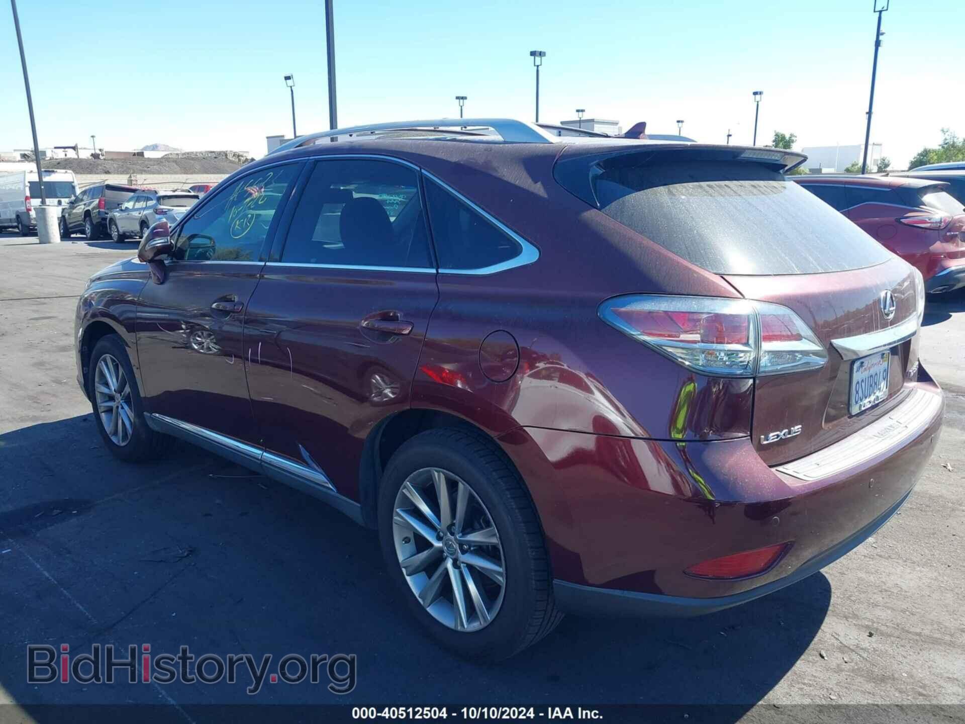 2013 LEXUS RX 350 - VIN: 2T2ZK1BA6DC100902 - Фото 3