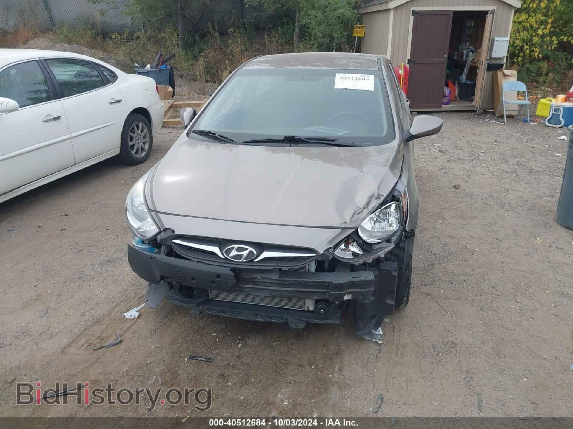 2013 HYUNDAI ACCENT - VIN: KMHCT5AE4DU103105 - Фото 6