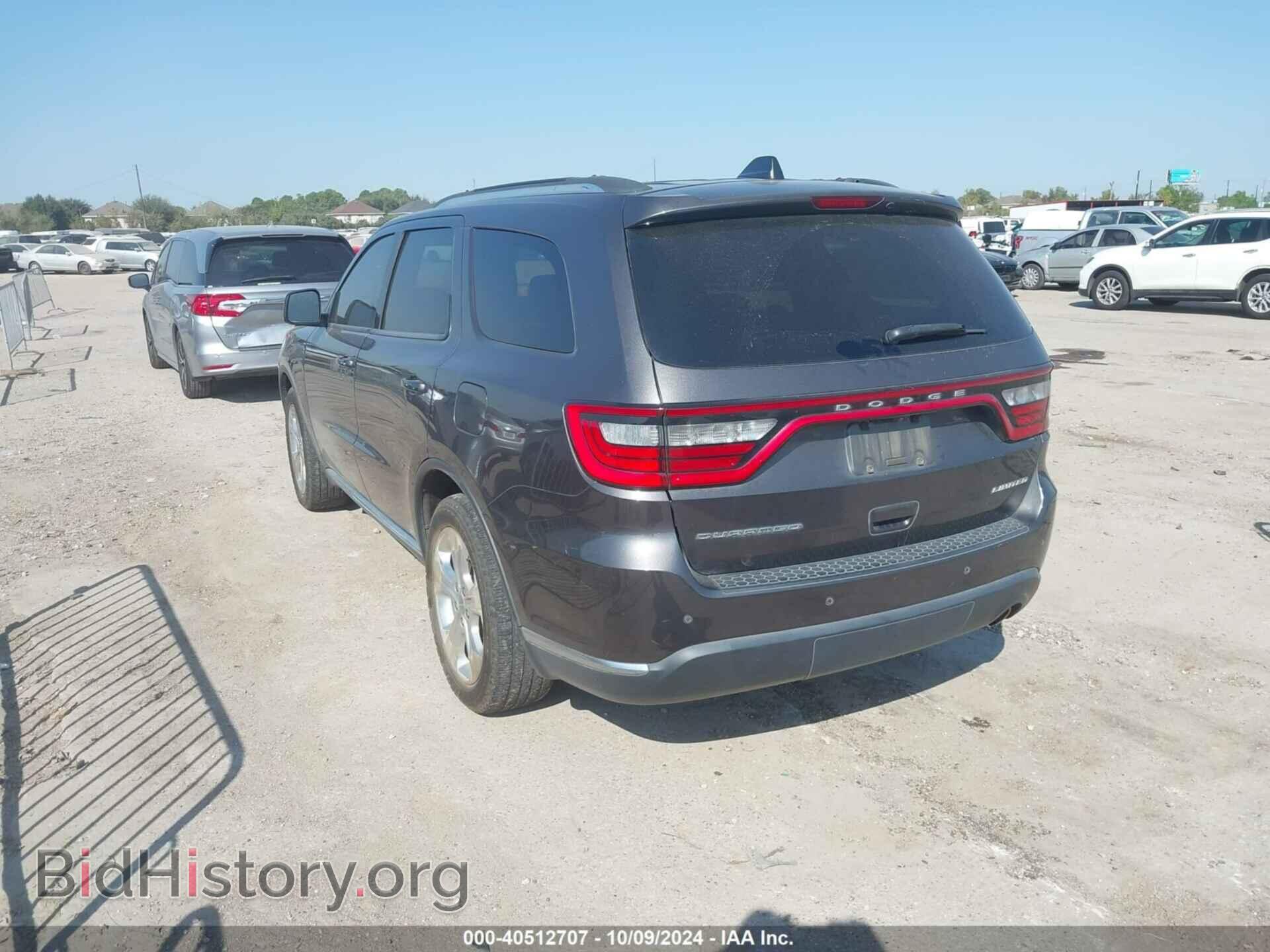 2015 DODGE DURANGO - VIN: 1C4RDHDGXFC145460 - Фото 3