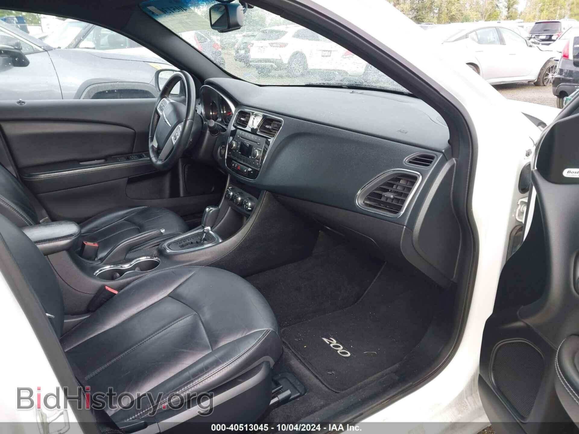 2013 CHRYSLER 200 - VIN: 1C3CCBCG1DN607630 - Фото 5