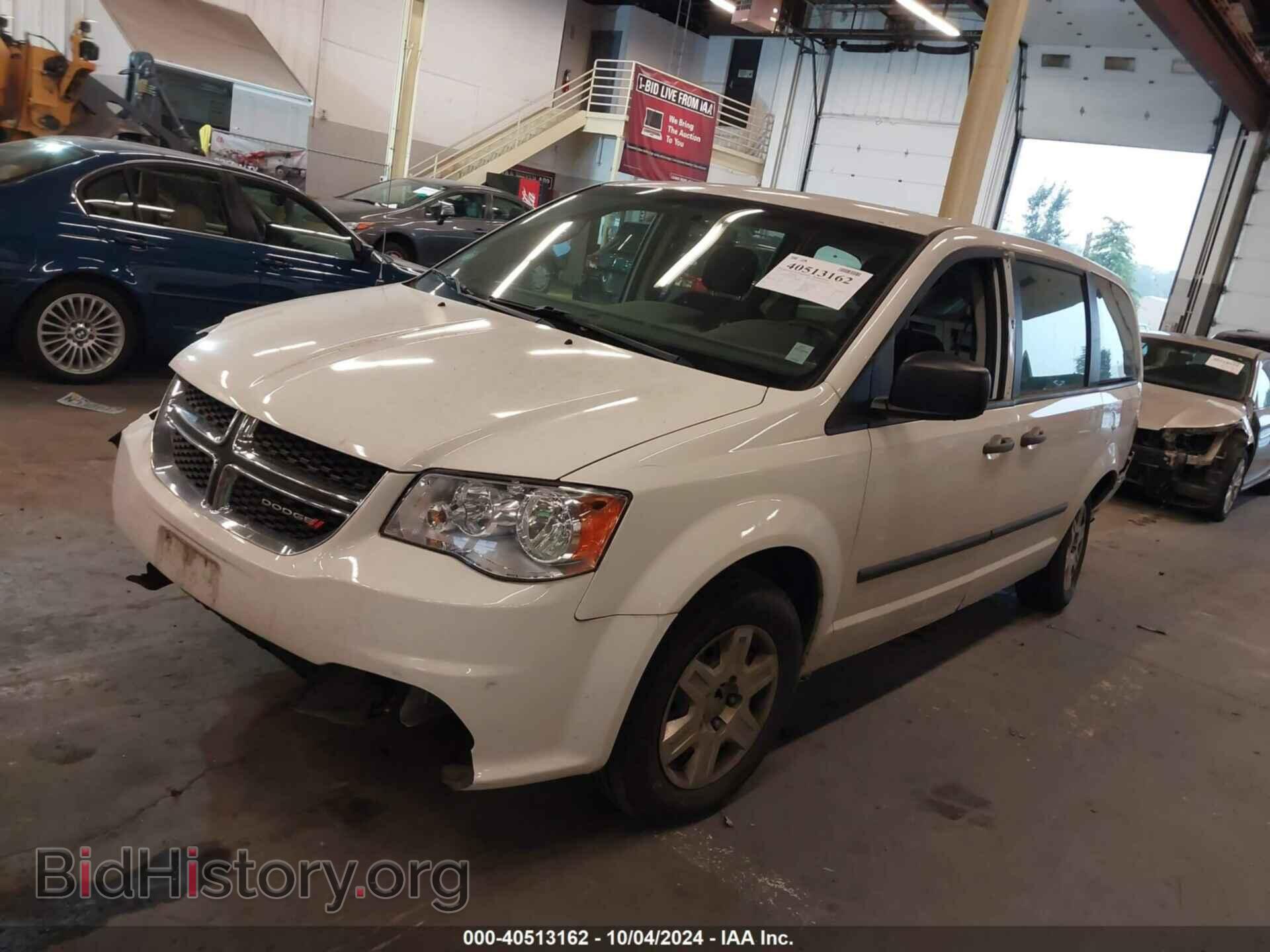 2012 DODGE GRAND CARAVAN - VIN: 2C4RDGBG6CR367199 - Фото 2