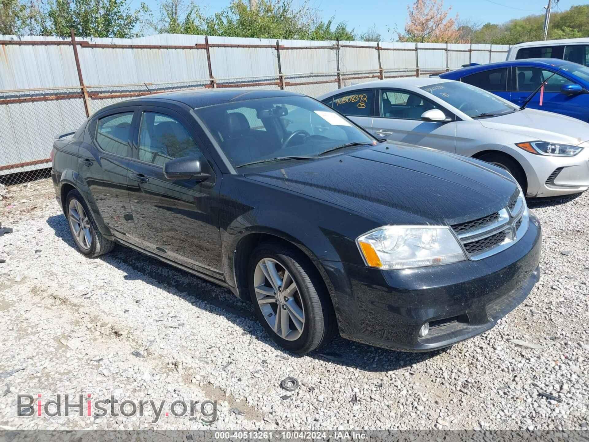 Фотография 1C3CDZCB2DN742352 - DODGE AVENGER 2013