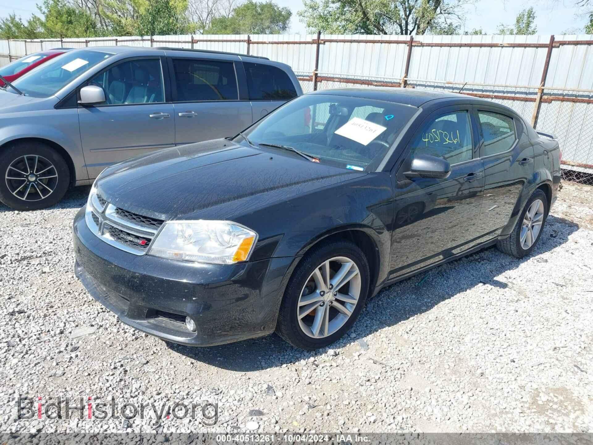 2013 DODGE AVENGER - VIN: 1C3CDZCB2DN742352 - Фото 2