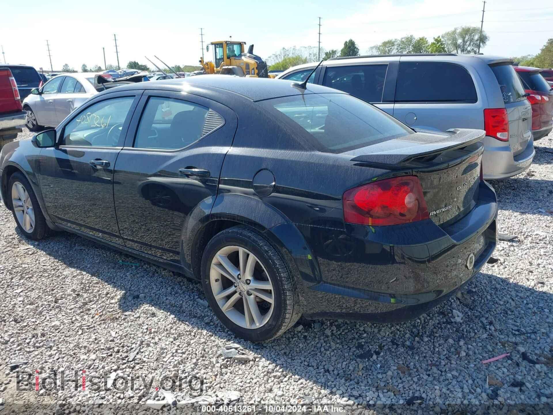 2013 DODGE AVENGER - VIN: 1C3CDZCB2DN742352 - Фото 3