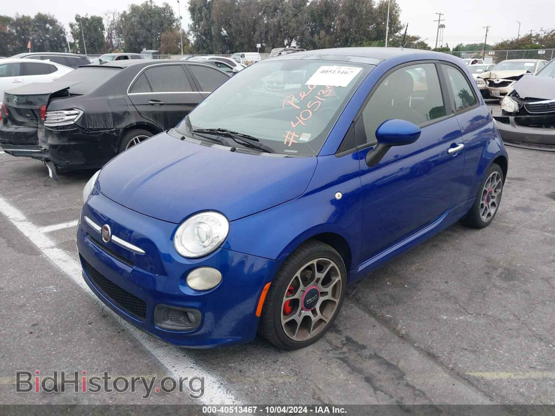 2012 FIAT 500 - VIN: 3C3CFFBR2CT115088 - Фото 2