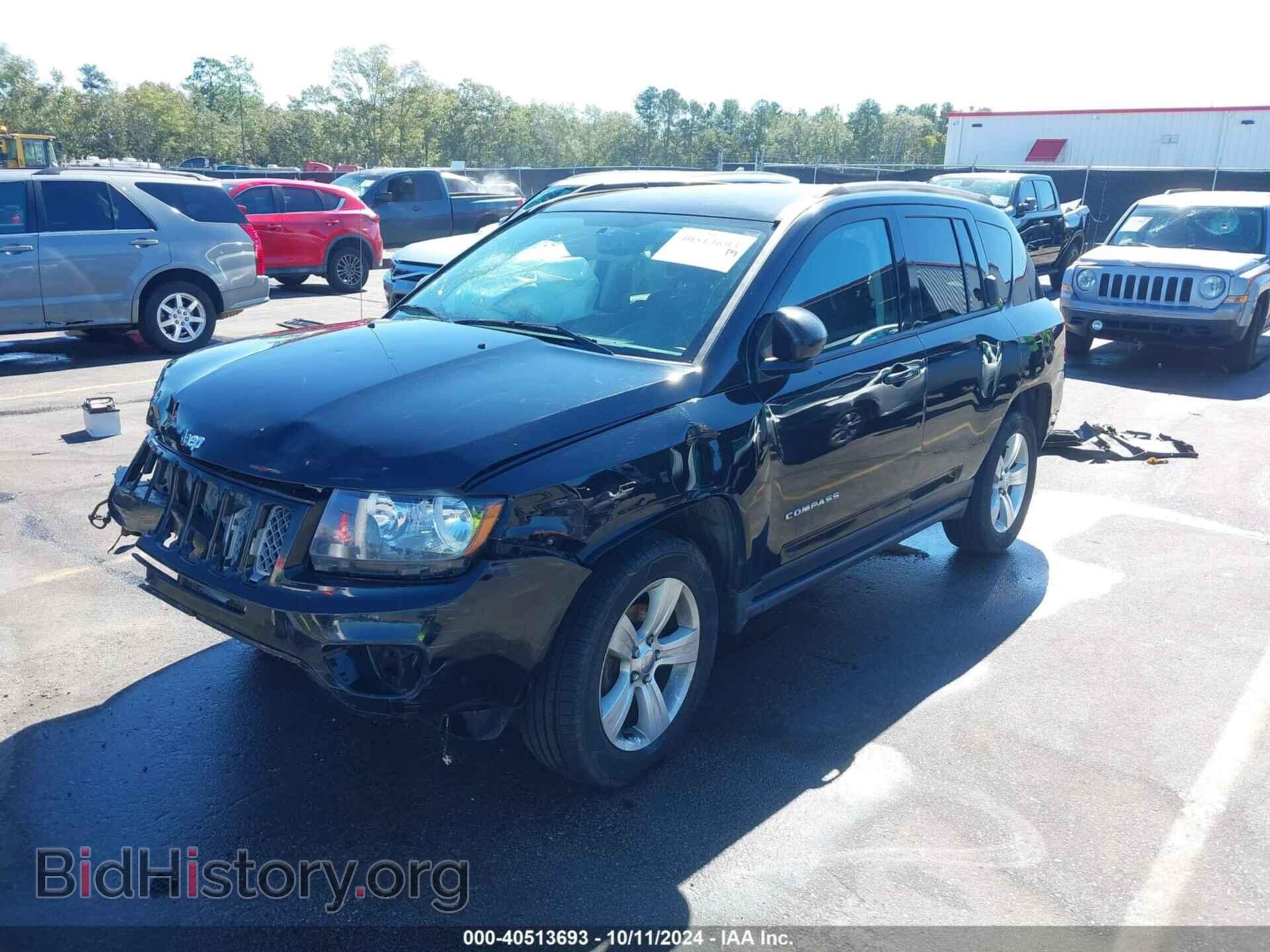 2017 JEEP COMPASS - VIN: 1C4NJDEB8HD111405 - Фото 2