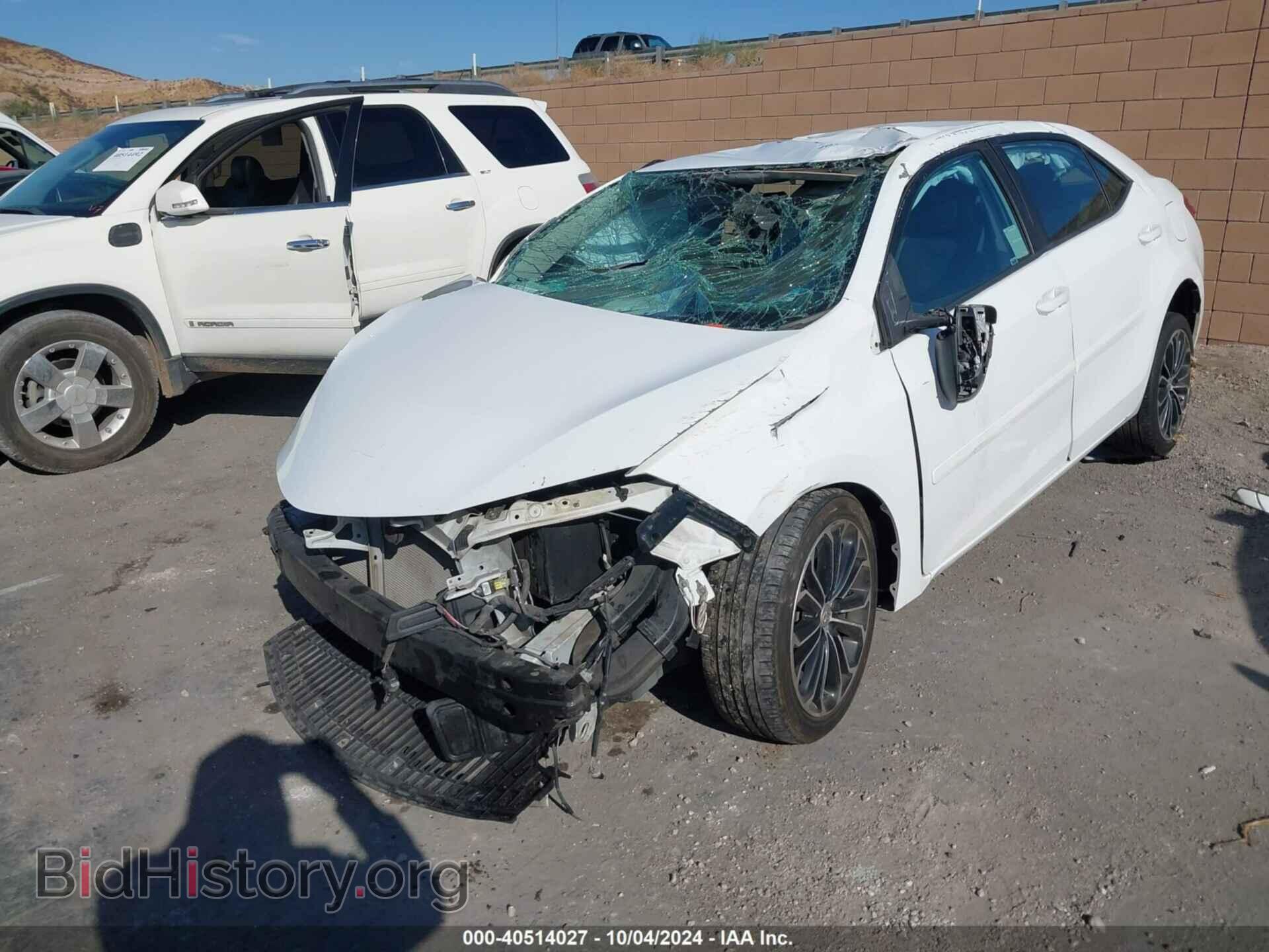 2014 TOYOTA COROLLA - VIN: 5YFBURHE0EP027679 - Фото 2