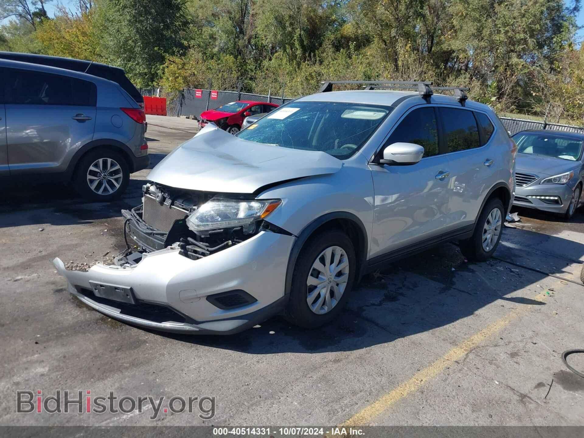 2015 NISSAN ROGUE - VIN: KNMAT2MV0FP504156 - Фото 2
