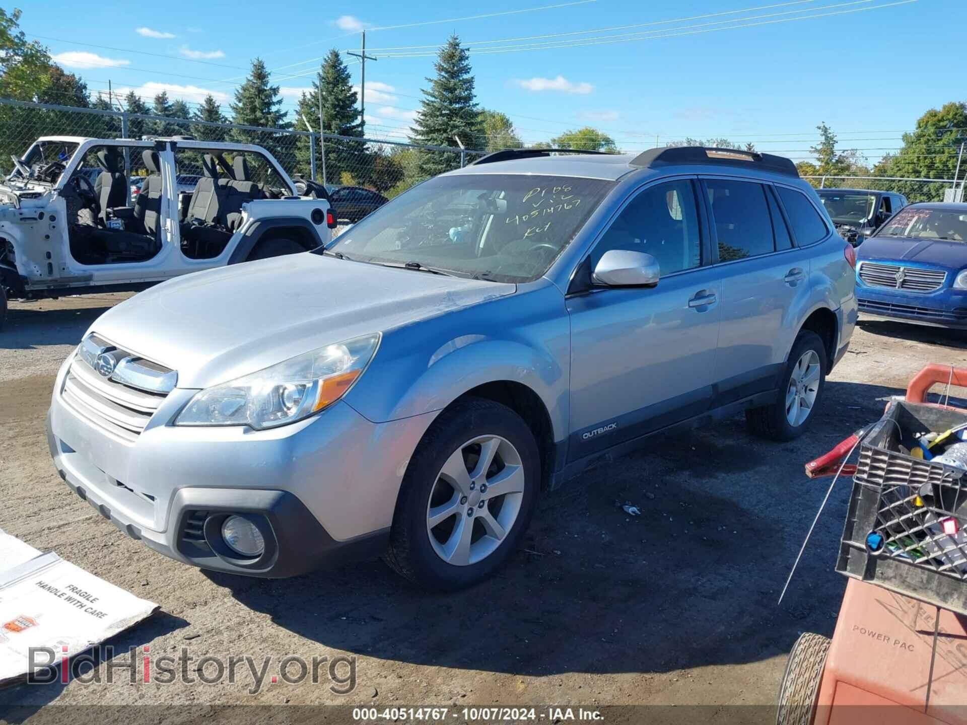 2014 SUBARU OUTBACK - VIN: 4S4BRCDC7E3200833 - Фото 2