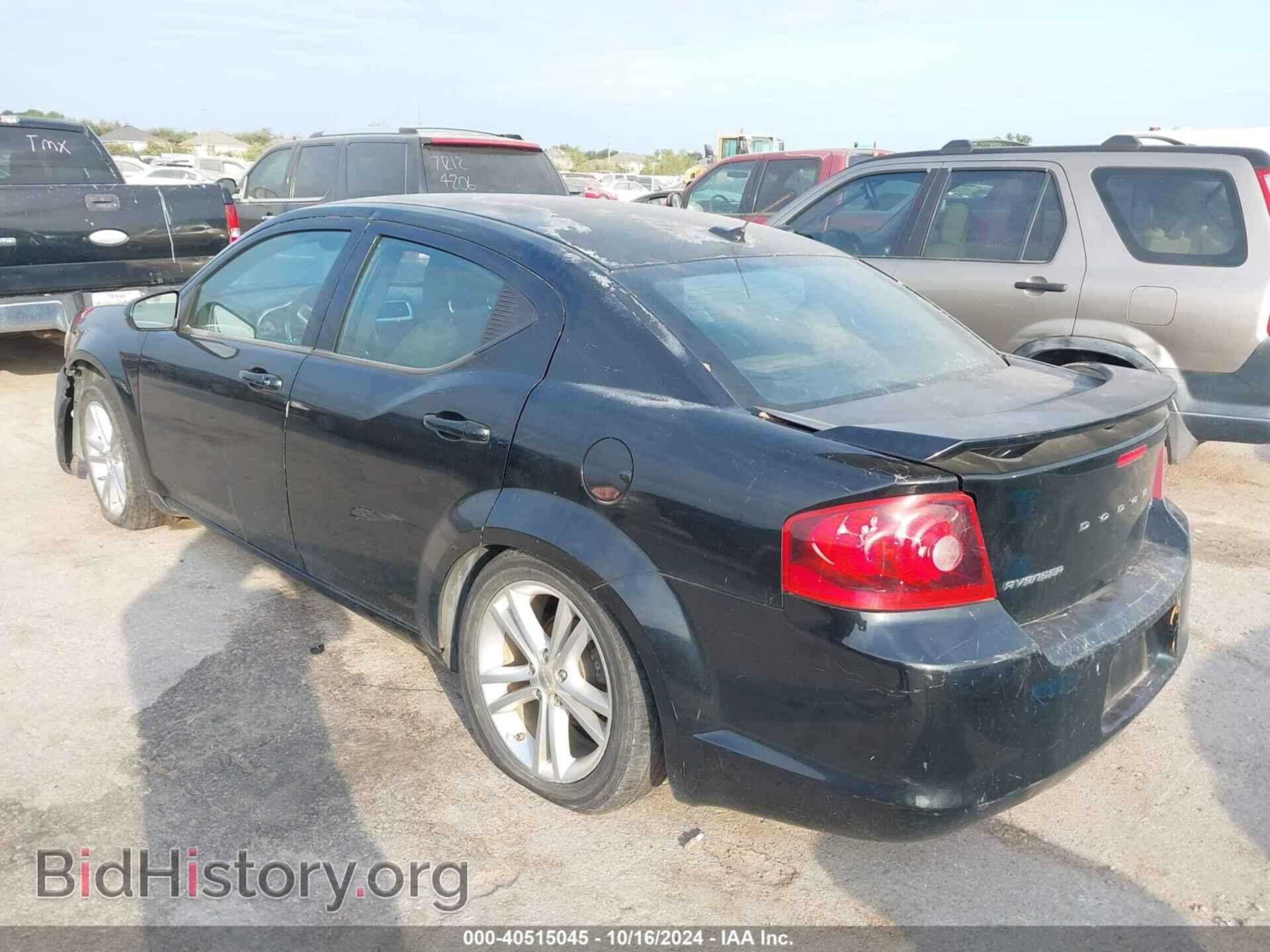 2012 DODGE AVENGER - VIN: 1C3CDZEG9CN260453 - Фото 3