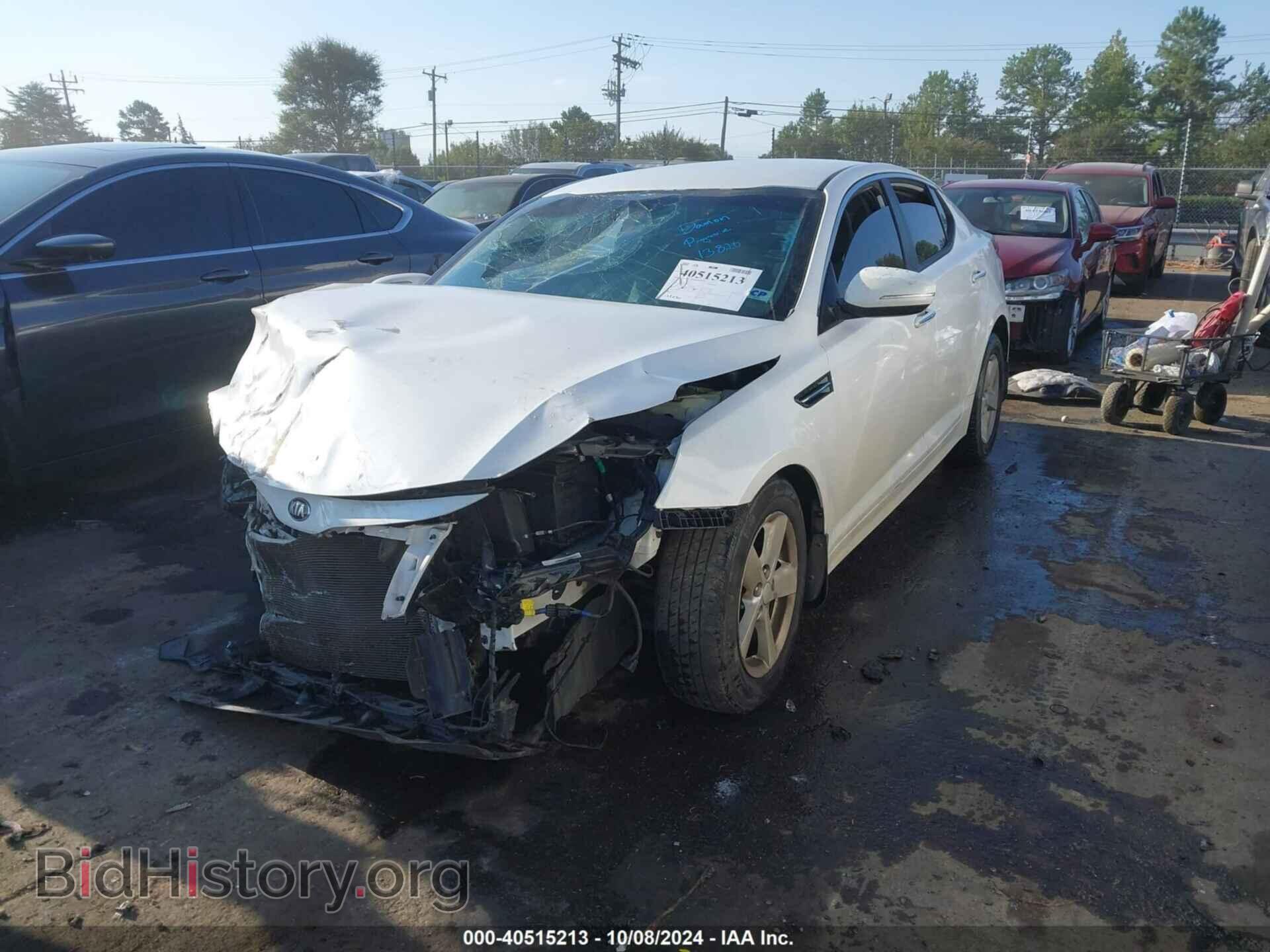 2015 KIA OPTIMA - VIN: KNAGM4A79F5563112 - Фото 2