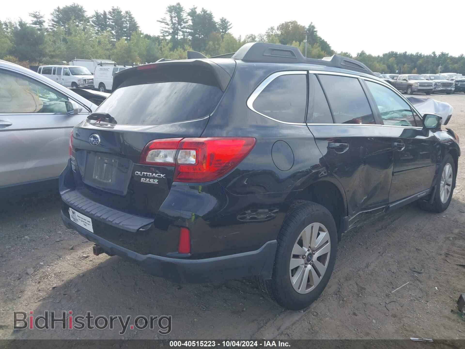 2016 SUBARU OUTBACK - VIN: 4S4BSAFC9G3296506 - Фото 4