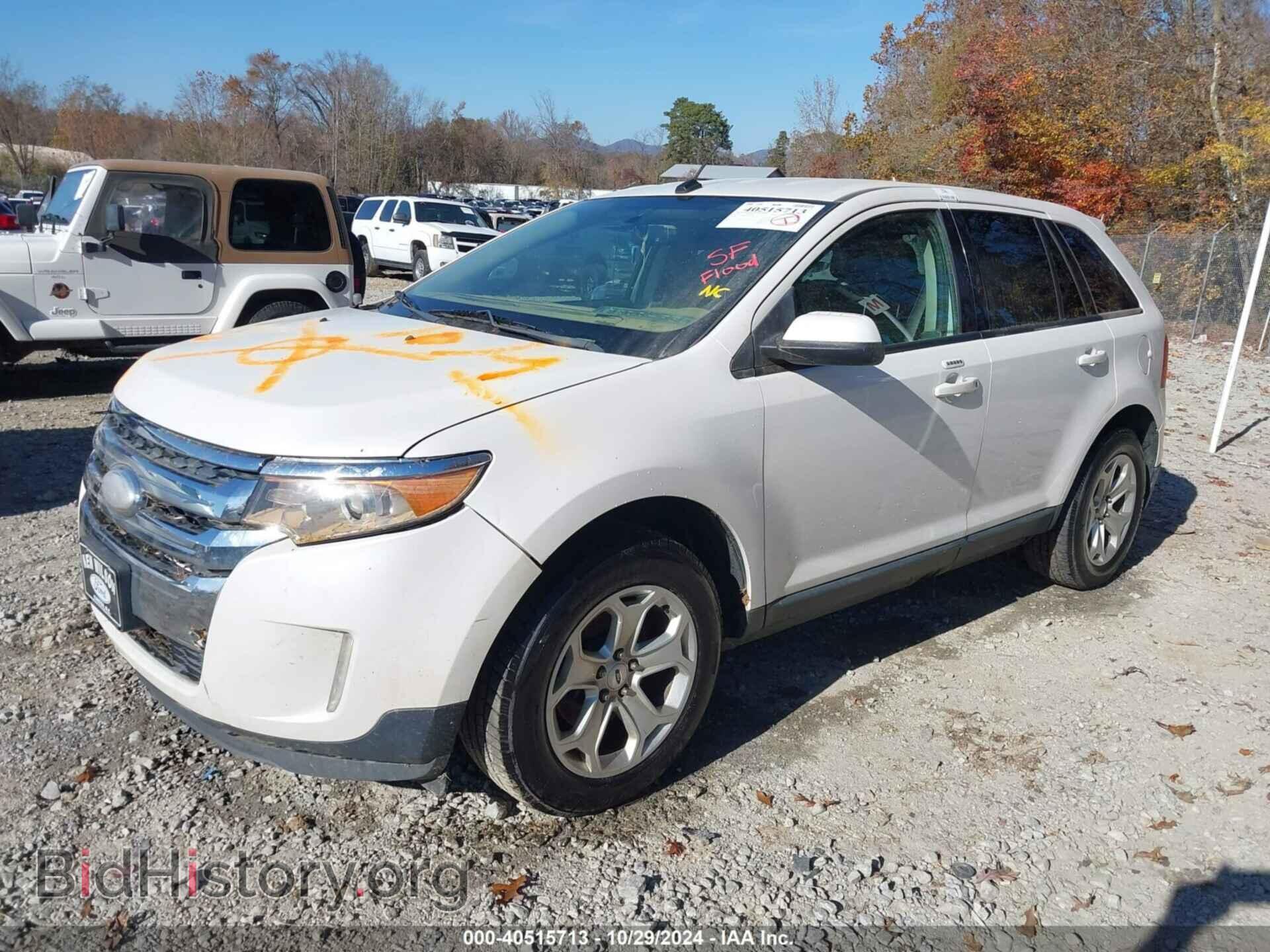 2013 FORD EDGE - VIN: 2FMDK3JC6DBE36454 - Фото 2