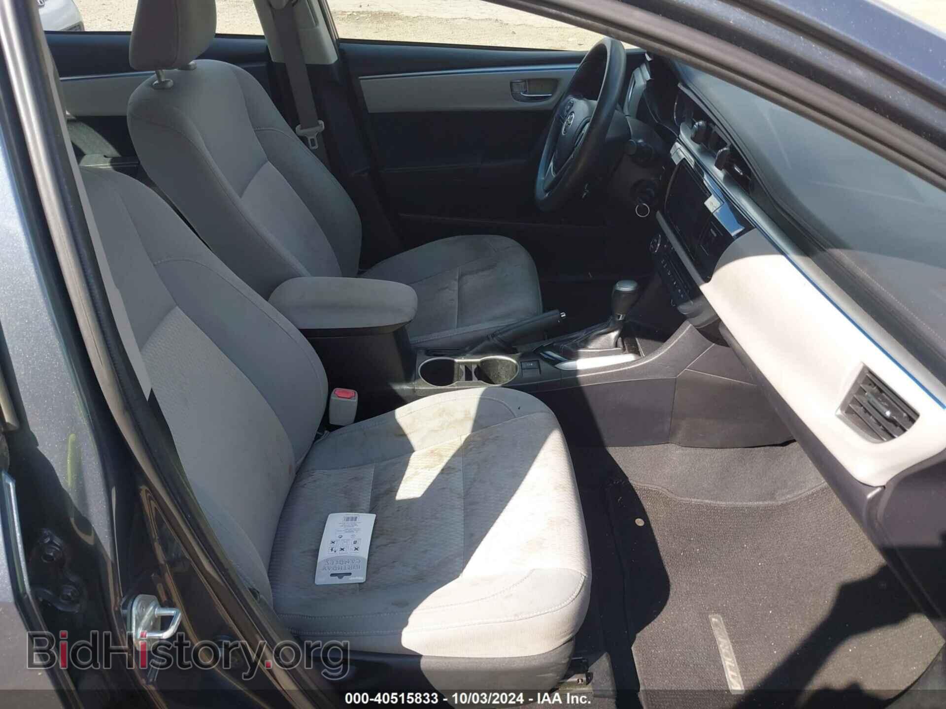 2014 TOYOTA COROLLA - VIN: 2T1BURHE4EC003949 - Фото 5