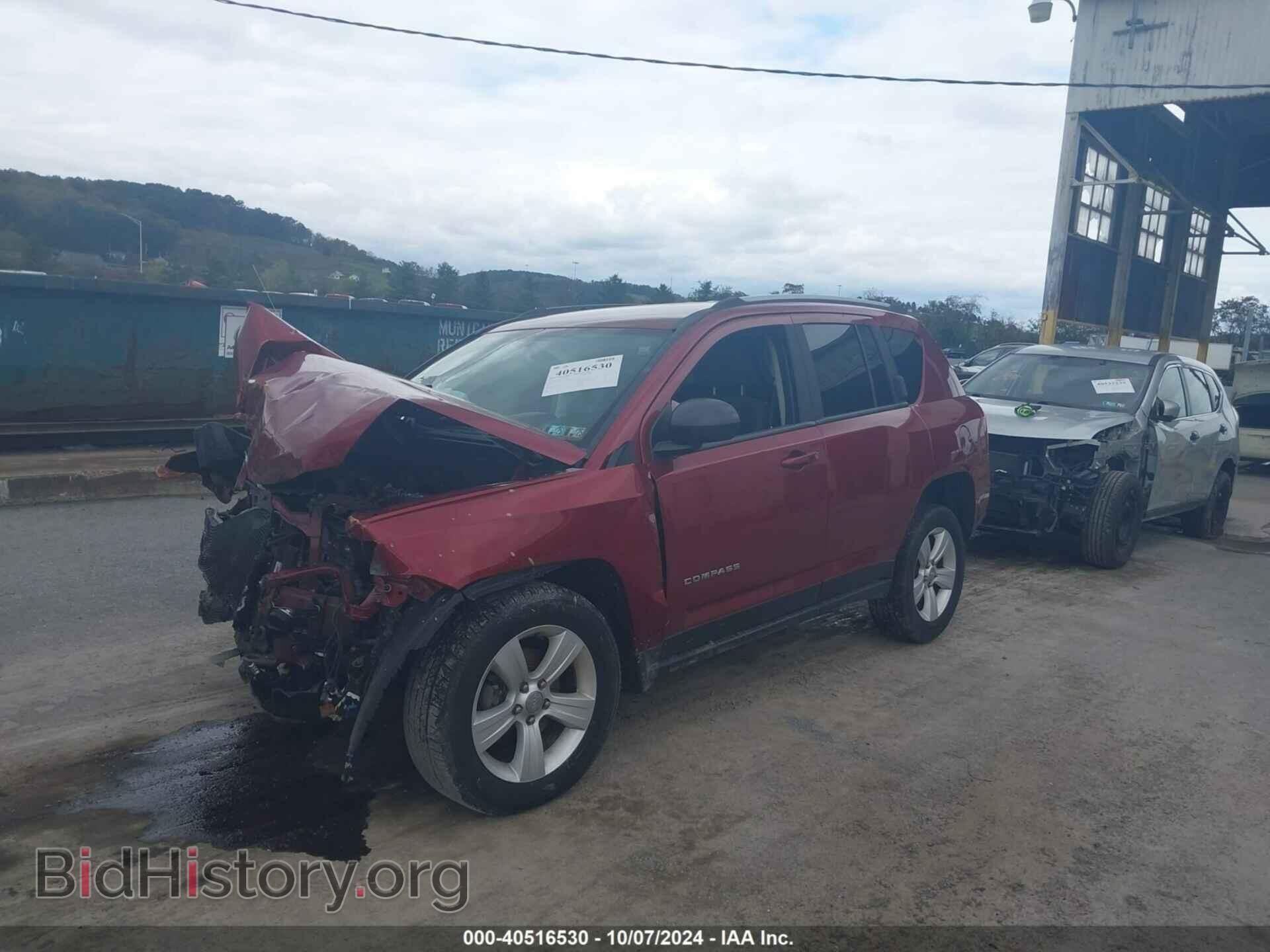 2015 JEEP COMPASS - VIN: 1C4NJDBB4FD423593 - Фото 2