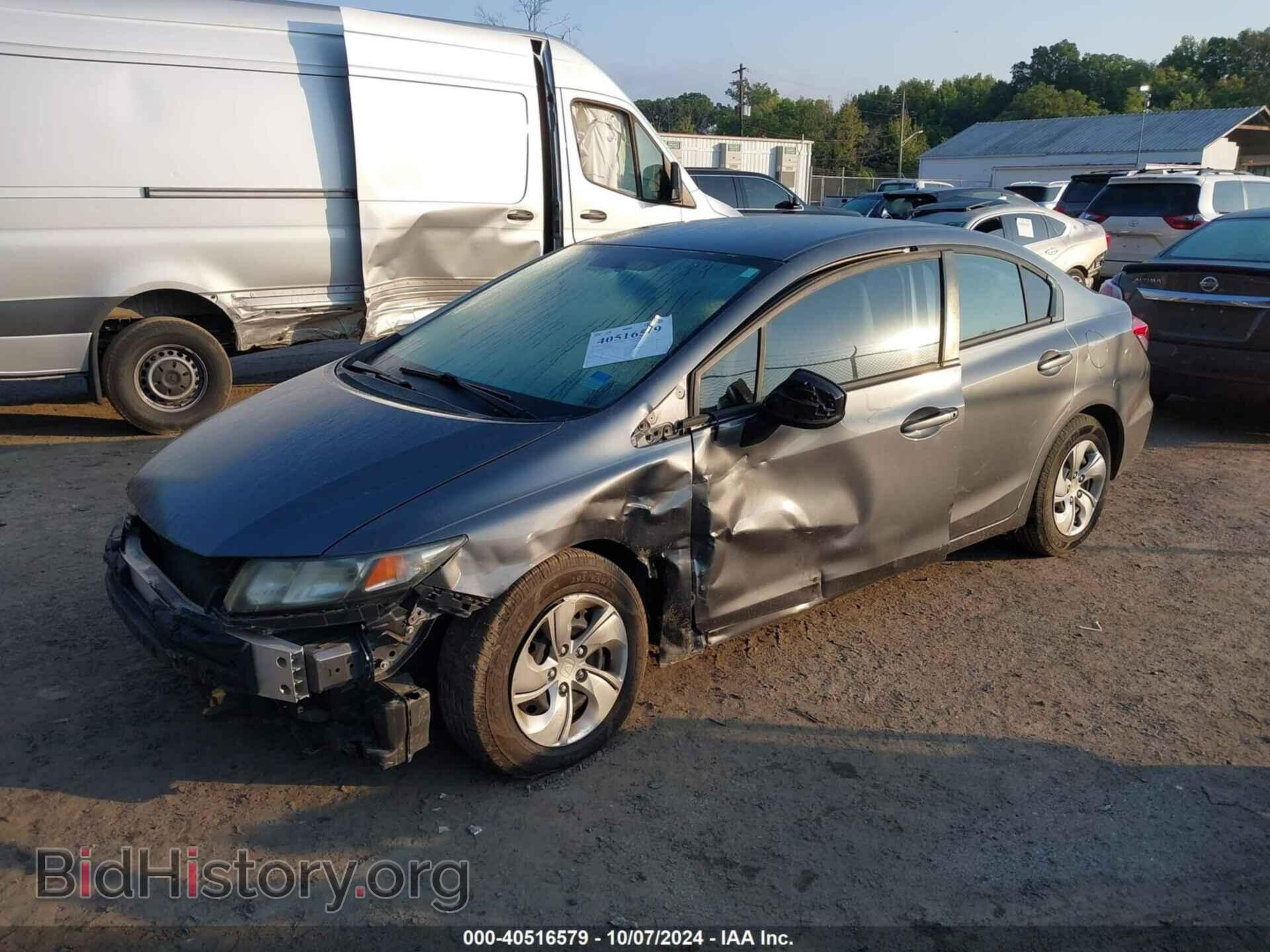 2013 HONDA CIVIC - VIN: 19XFB2F51DE028678 - Фото 2