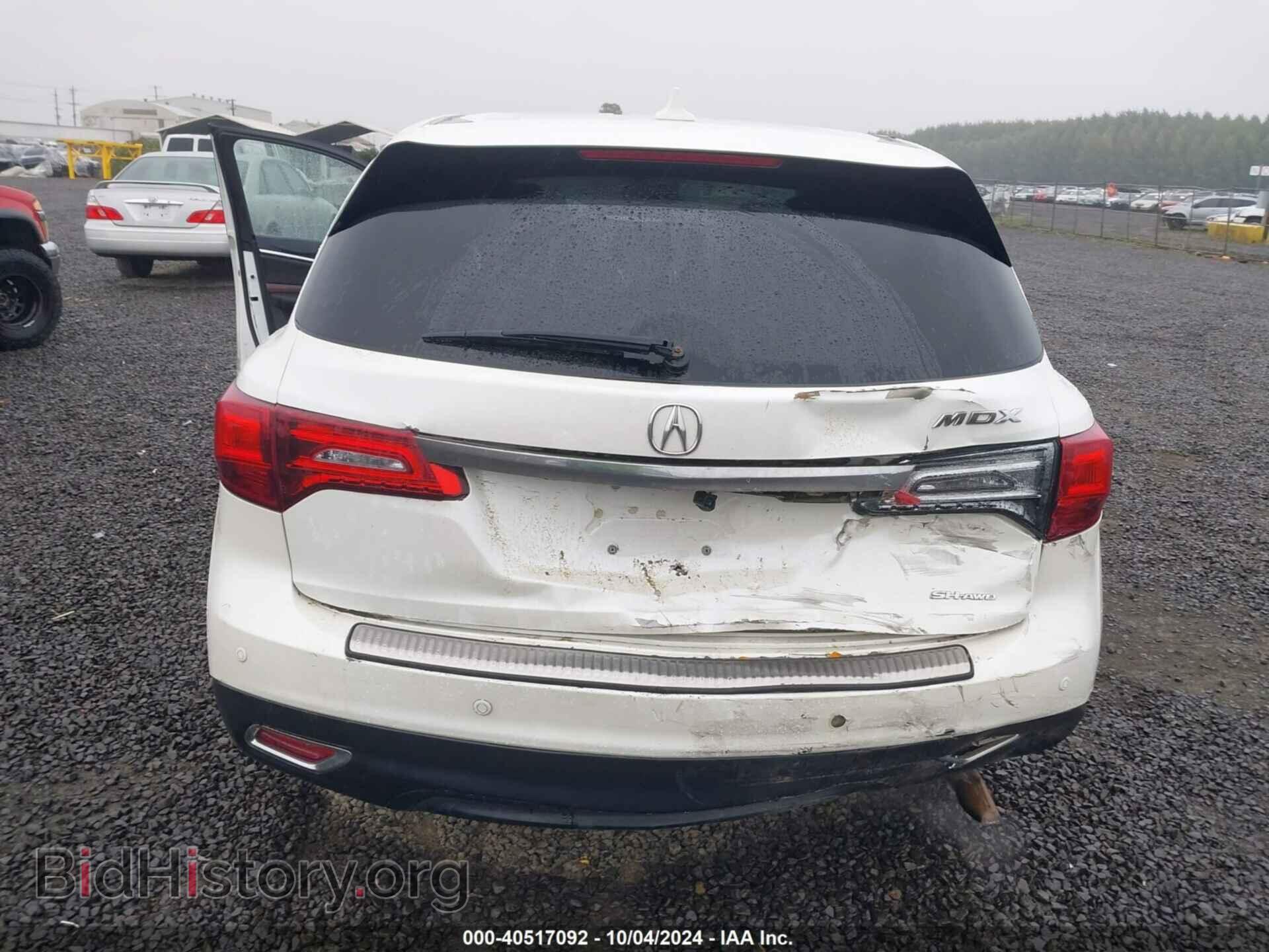 2014 ACURA MDX - VIN: 5FRYD4H49EB507041 - Фото 6