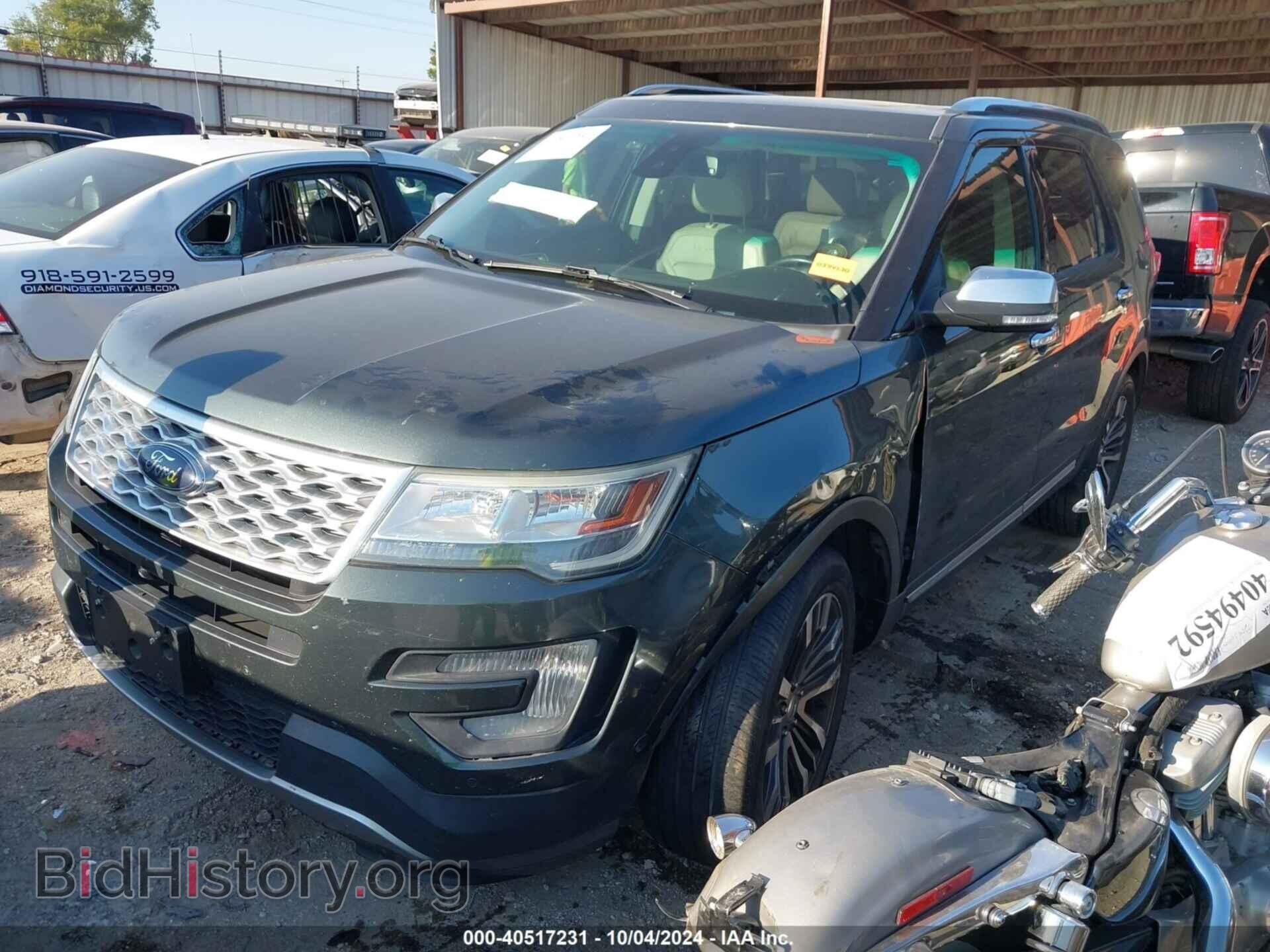 2016 FORD EXPLORER - VIN: 1FM5K8HTXGGB49249 - Фото 2