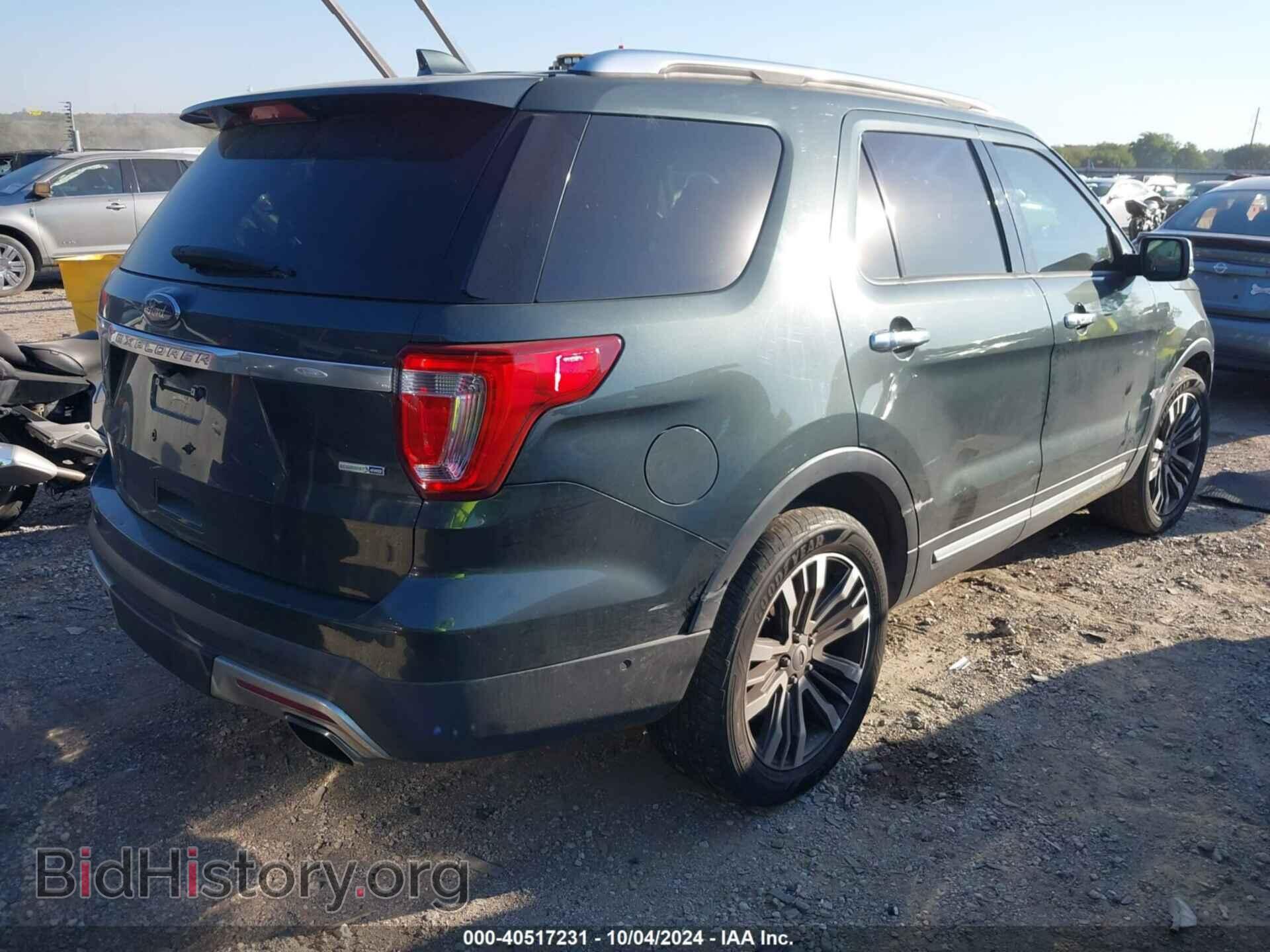 2016 FORD EXPLORER - VIN: 1FM5K8HTXGGB49249 - Фото 4