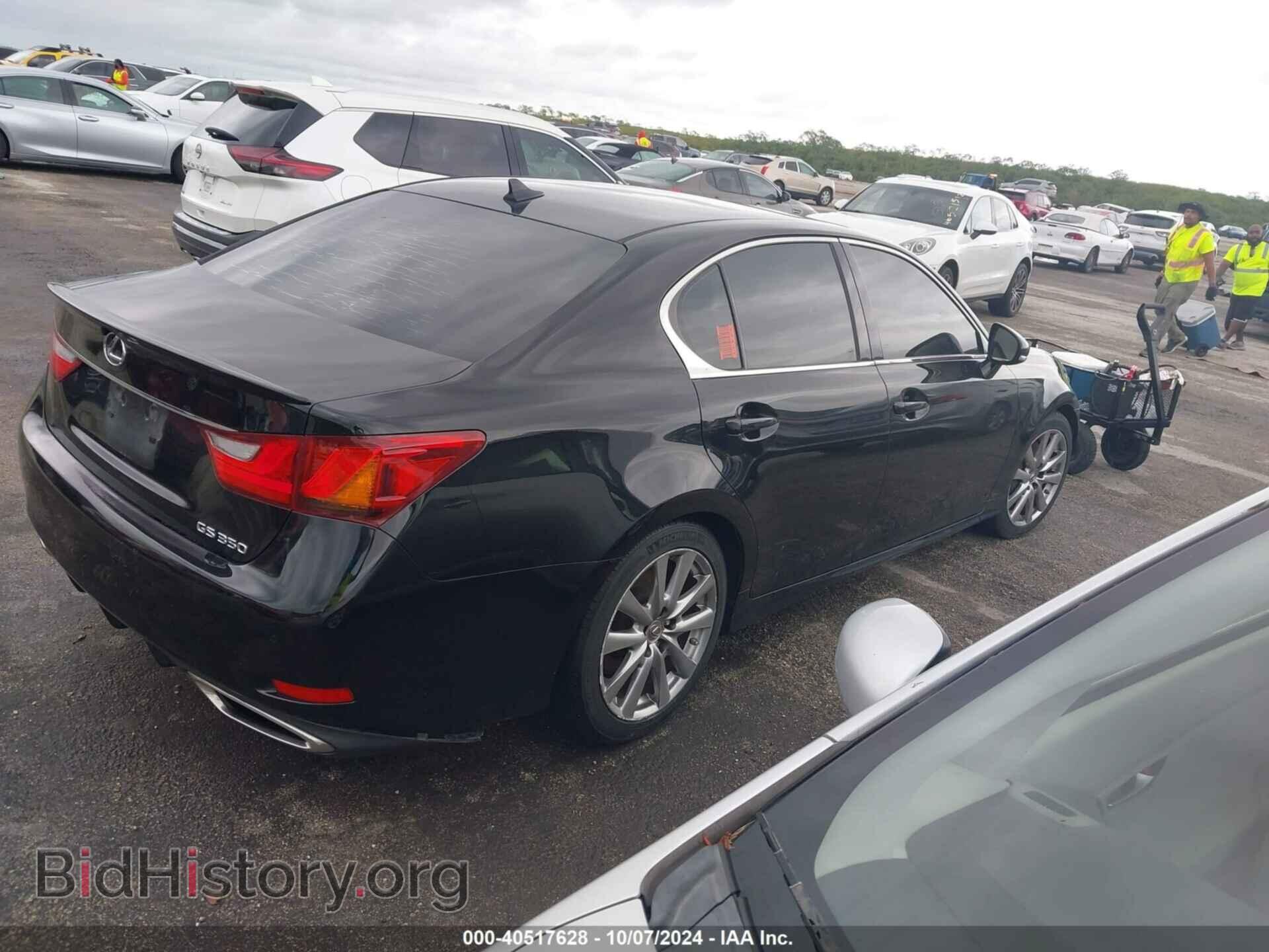 2014 LEXUS GS 350 - VIN: JTHBE1BL6E5035433 - Фото 4