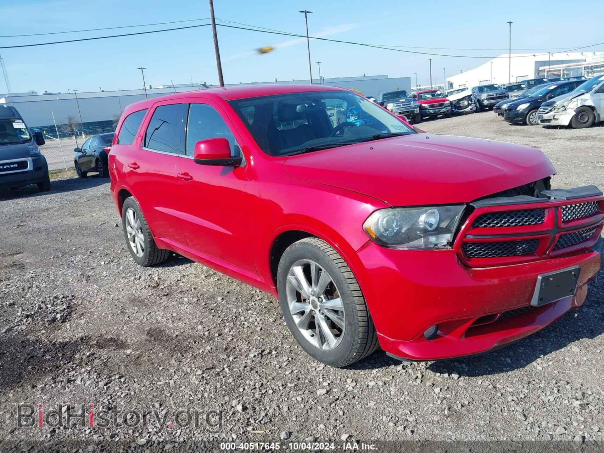 Photo 1C4SDJCT4CC205249 - DODGE DURANGO 2012