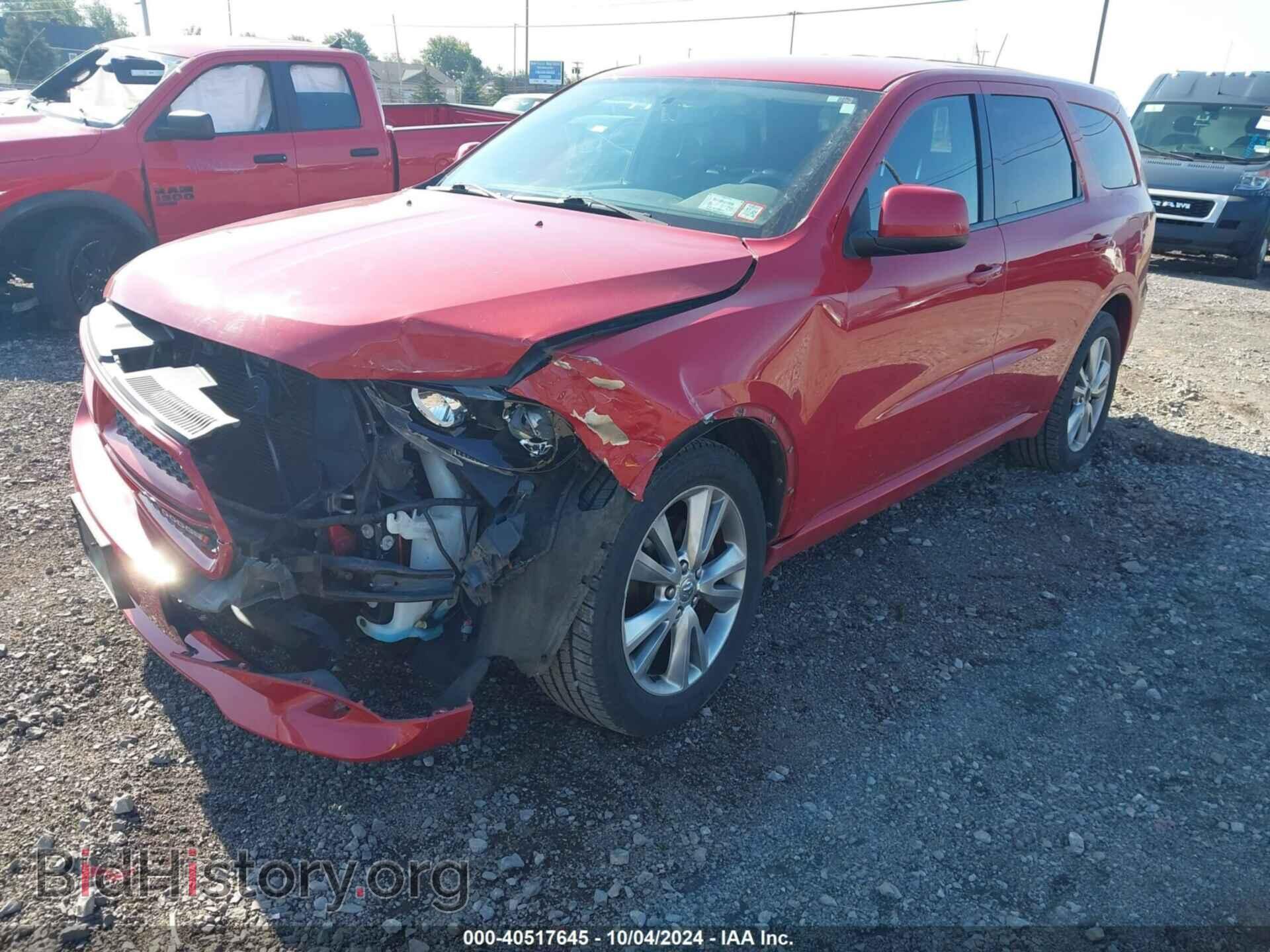 2012 DODGE DURANGO - VIN: 1C4SDJCT4CC205249 - Photo 2