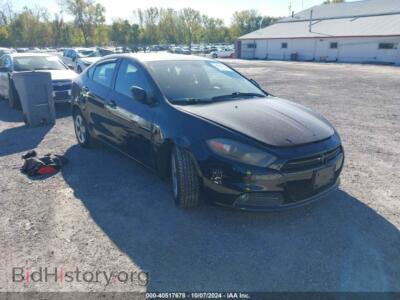 2015 Dodge DART SXT, черный — VIN 1C3CDFBB9FD140332, IAAI