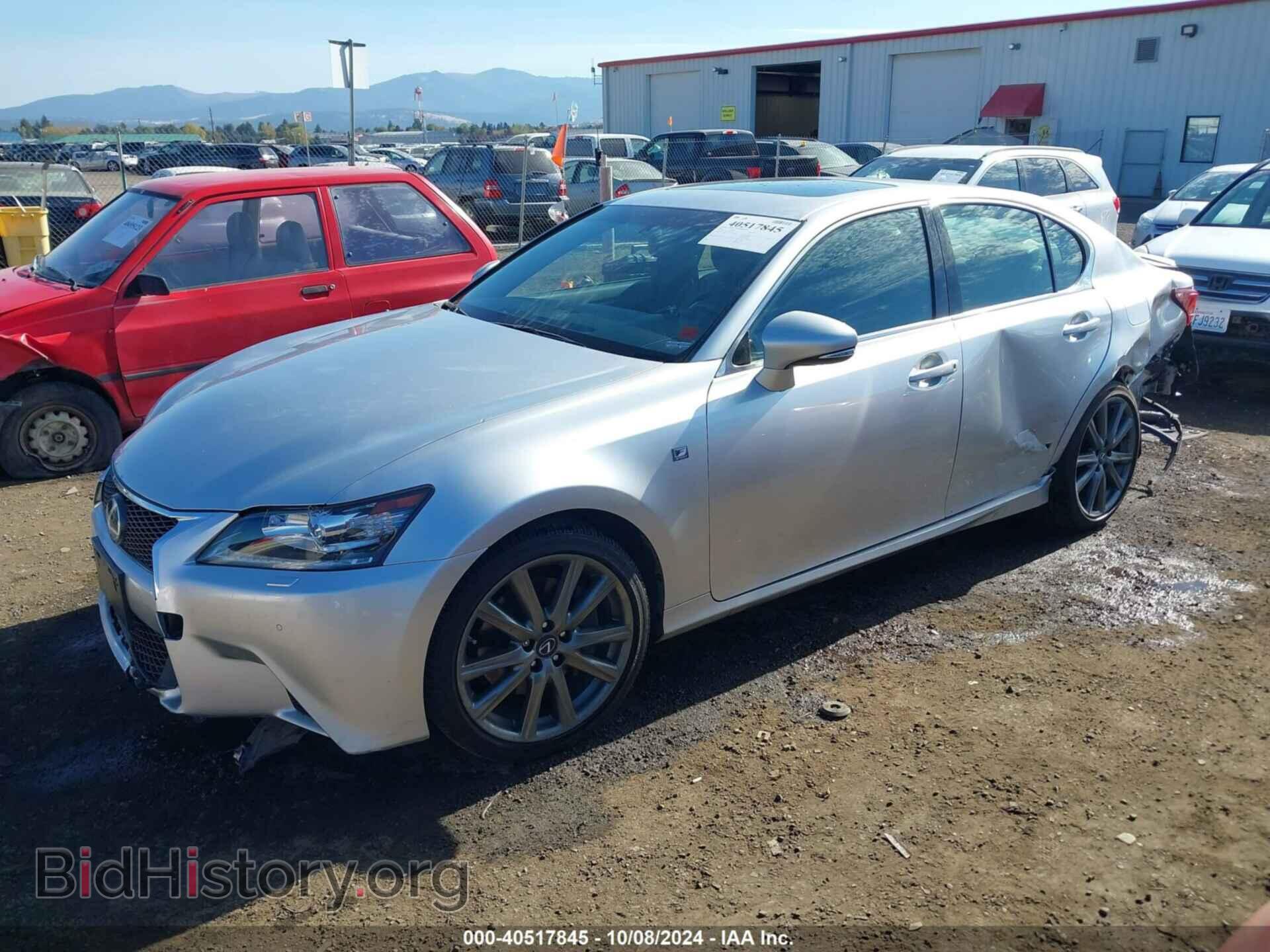 2014 LEXUS GS 350 - VIN: JTHCE1BL3E5021171 - Фото 2
