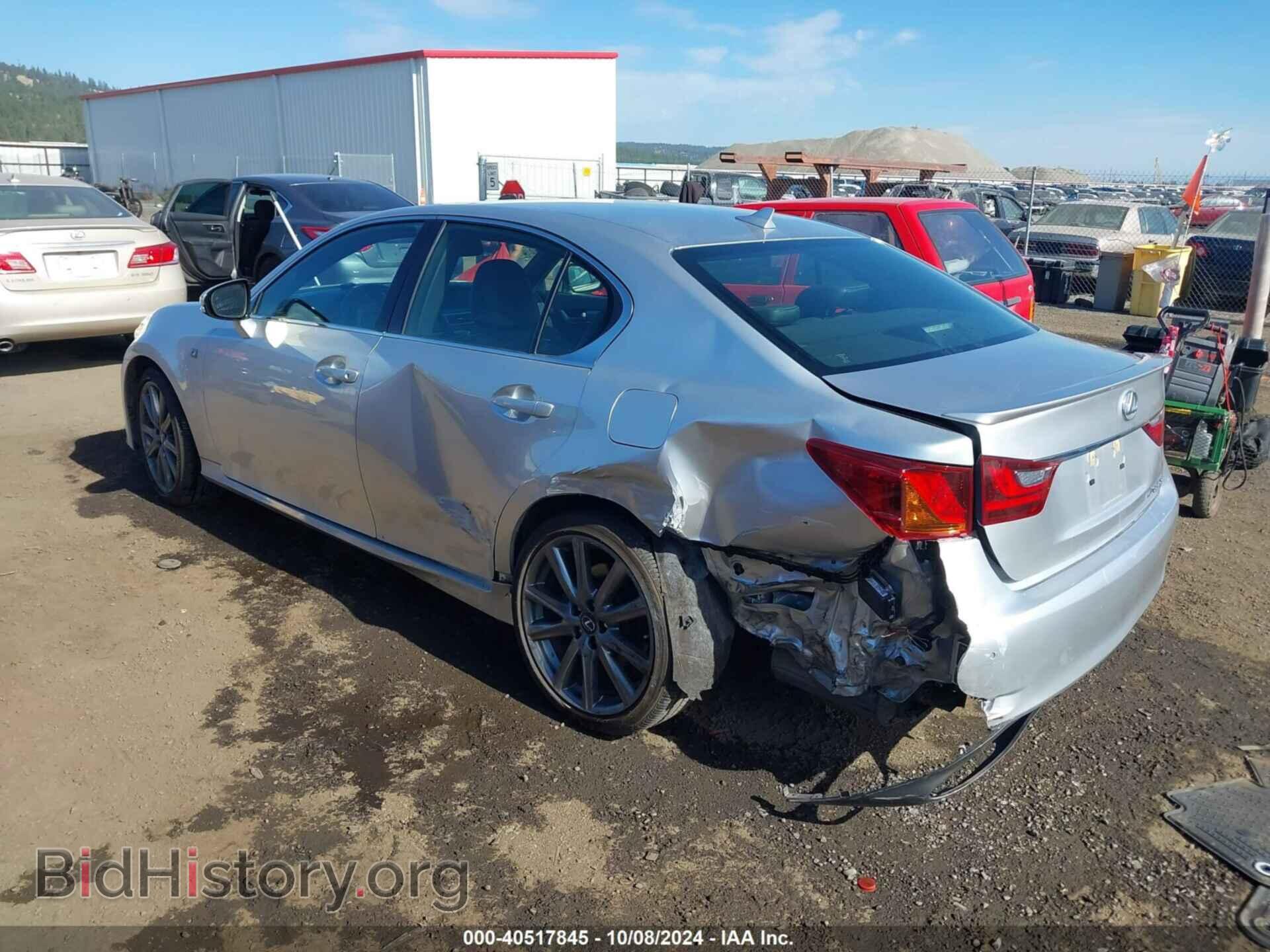 2014 LEXUS GS 350 - VIN: JTHCE1BL3E5021171 - Фото 3