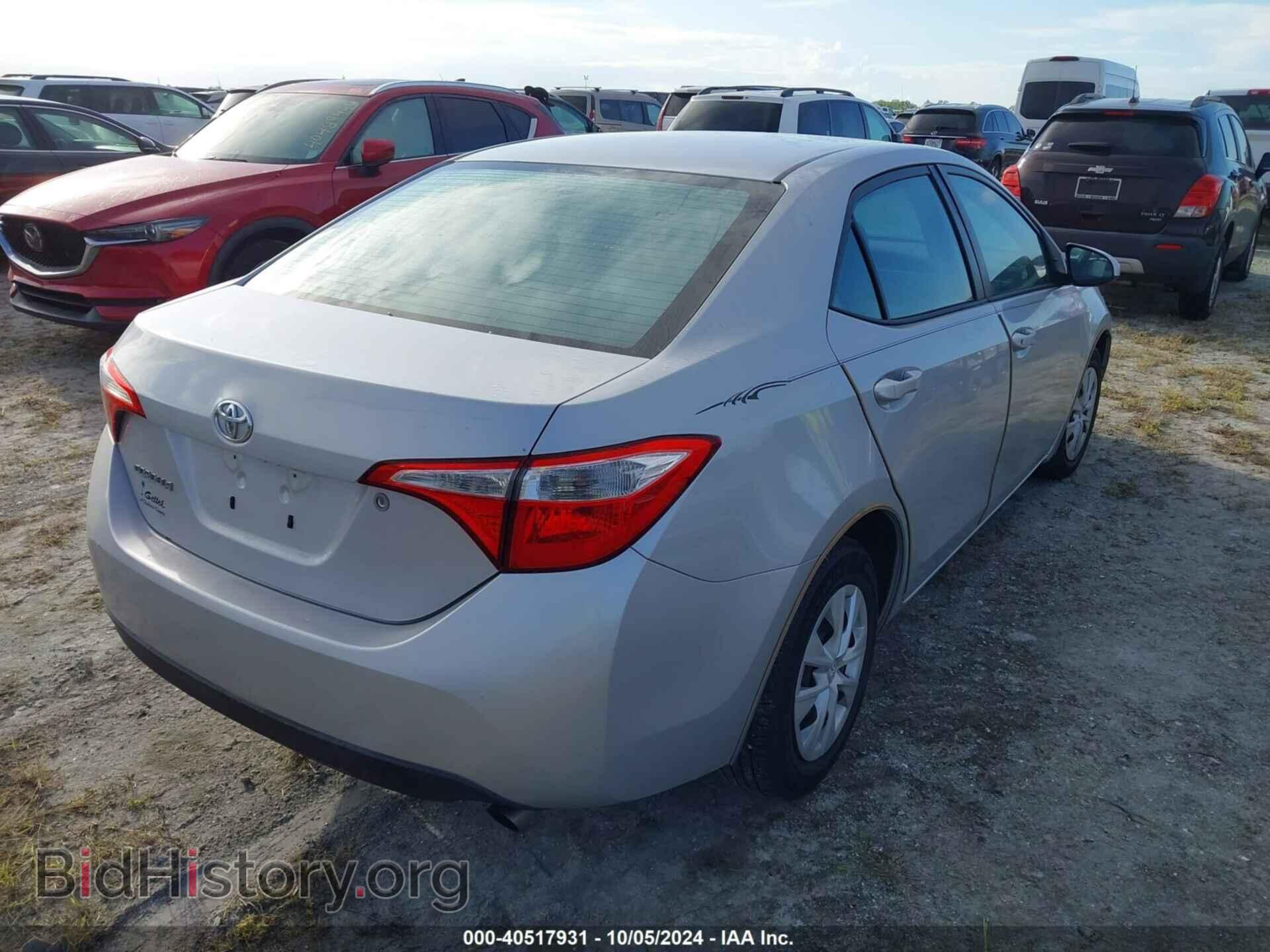 2015 TOYOTA COROLLA - VIN: 2T1BURHE4FC233251 - Фото 4