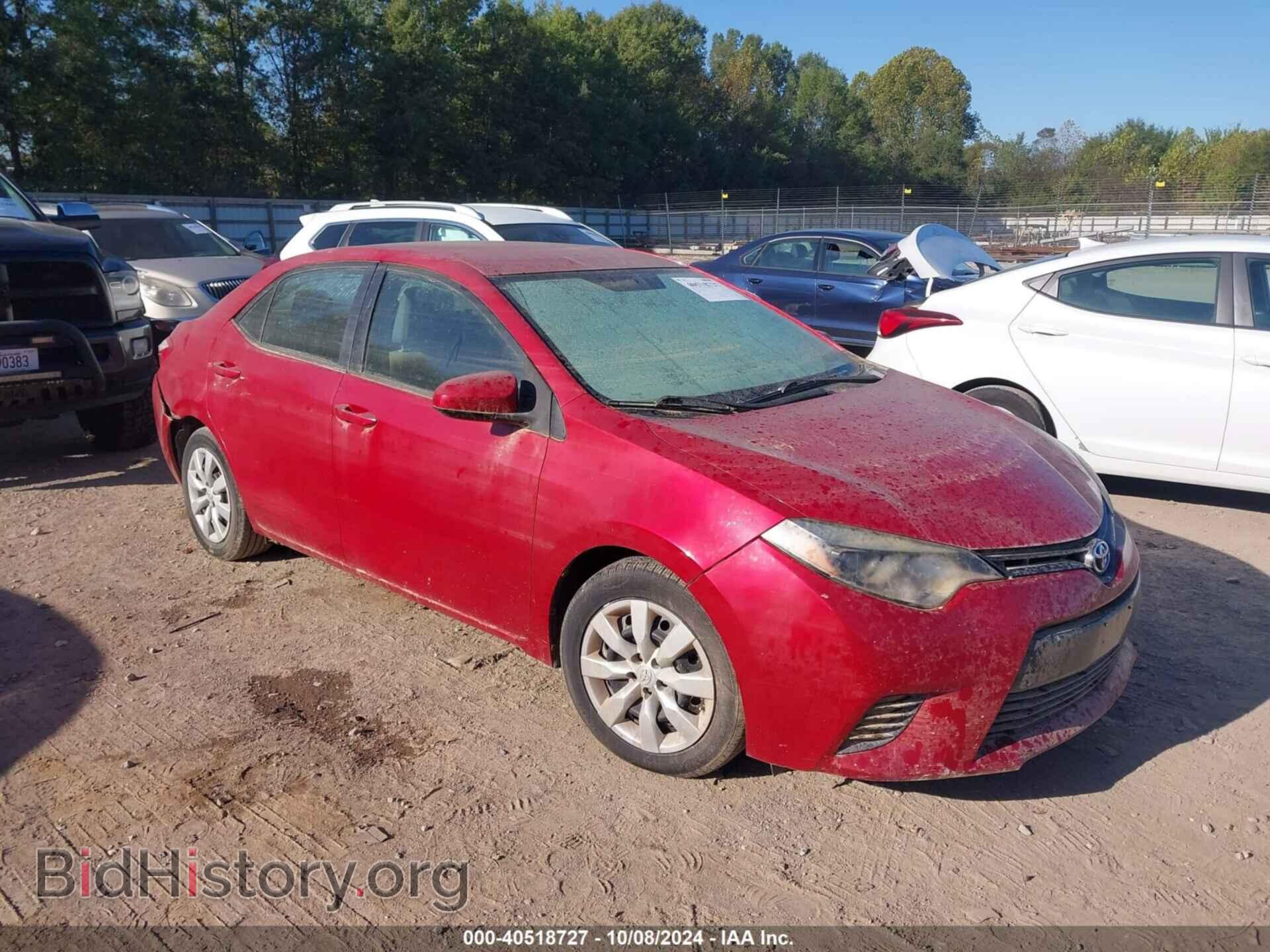 Фотография 2T1BURHE4GC647955 - TOYOTA COROLLA 2016