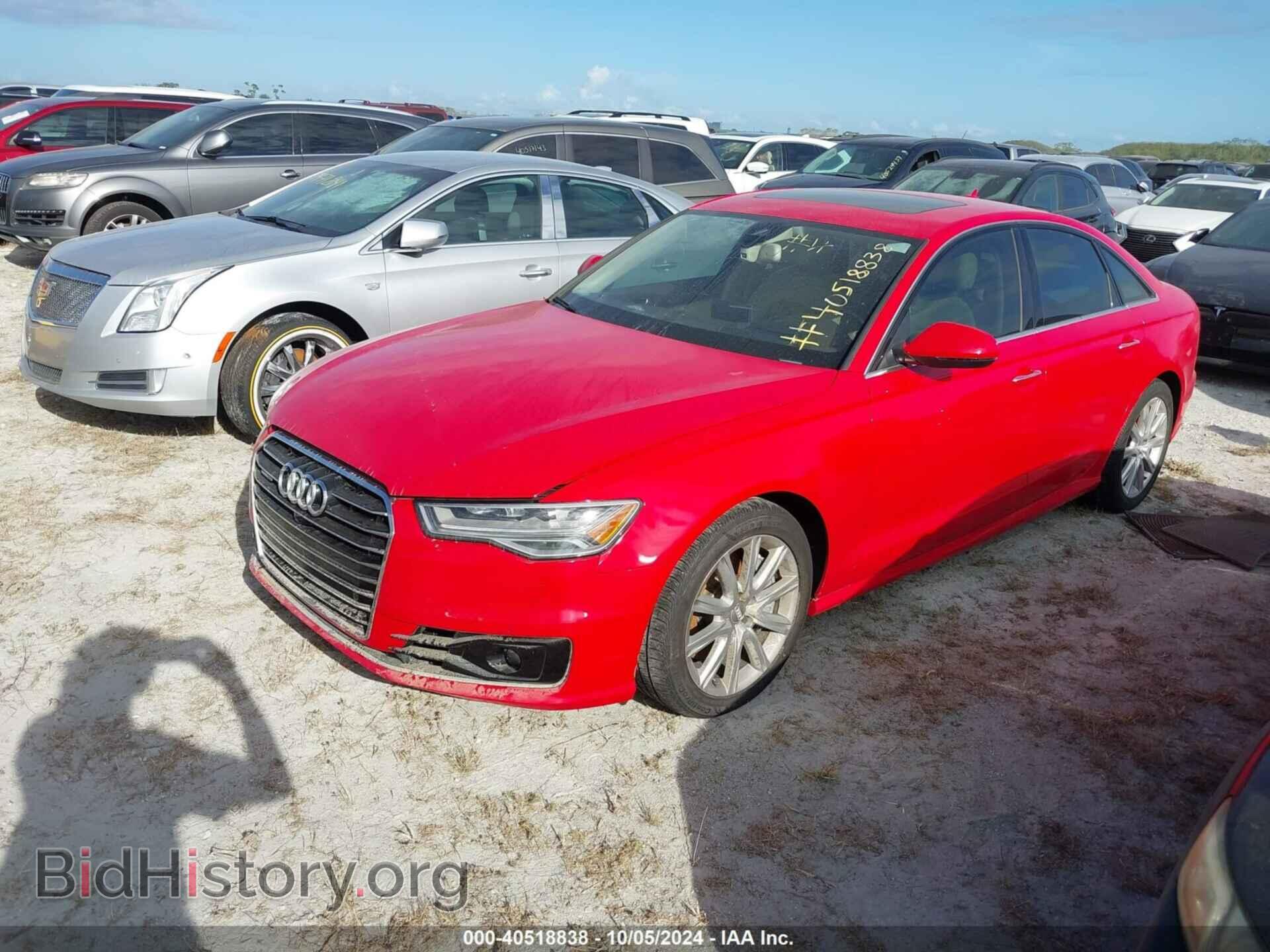 2016 AUDI A6 - VIN: WAUHMAFC8GN022286 - Фото 2