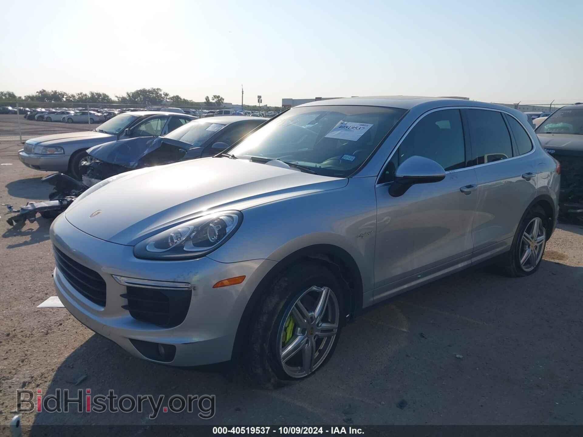 2016 PORSCHE CAYENNE E-HYBRID - VIN: WP1AE2A26GLA62401 - Фото 2