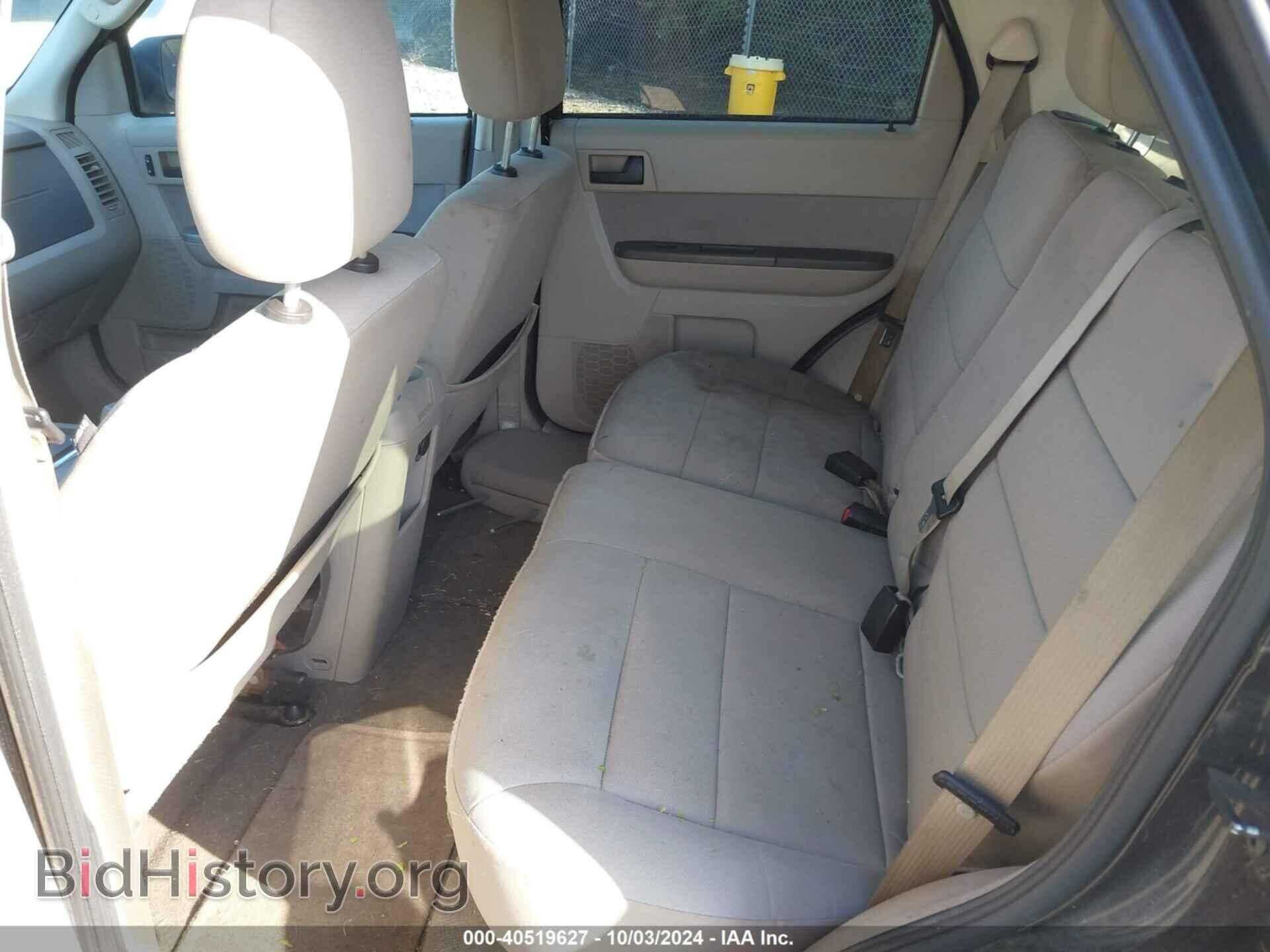 2011 FORD ESCAPE - VIN: 1FMCU0DG3BKC01290 - Фото 8