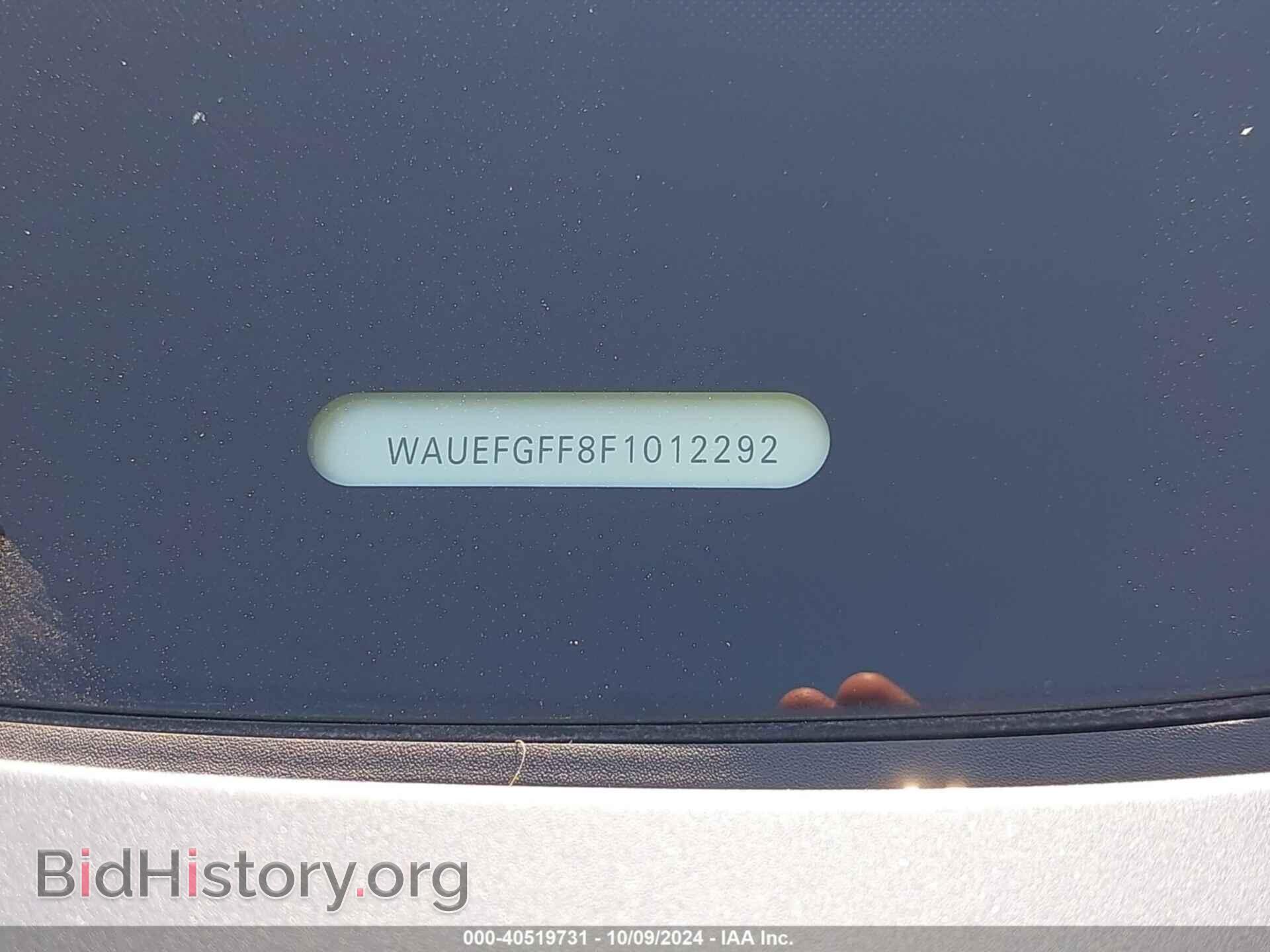 2015 AUDI A3 - VIN: WAUEFGFF8F1012292 - Фото 9